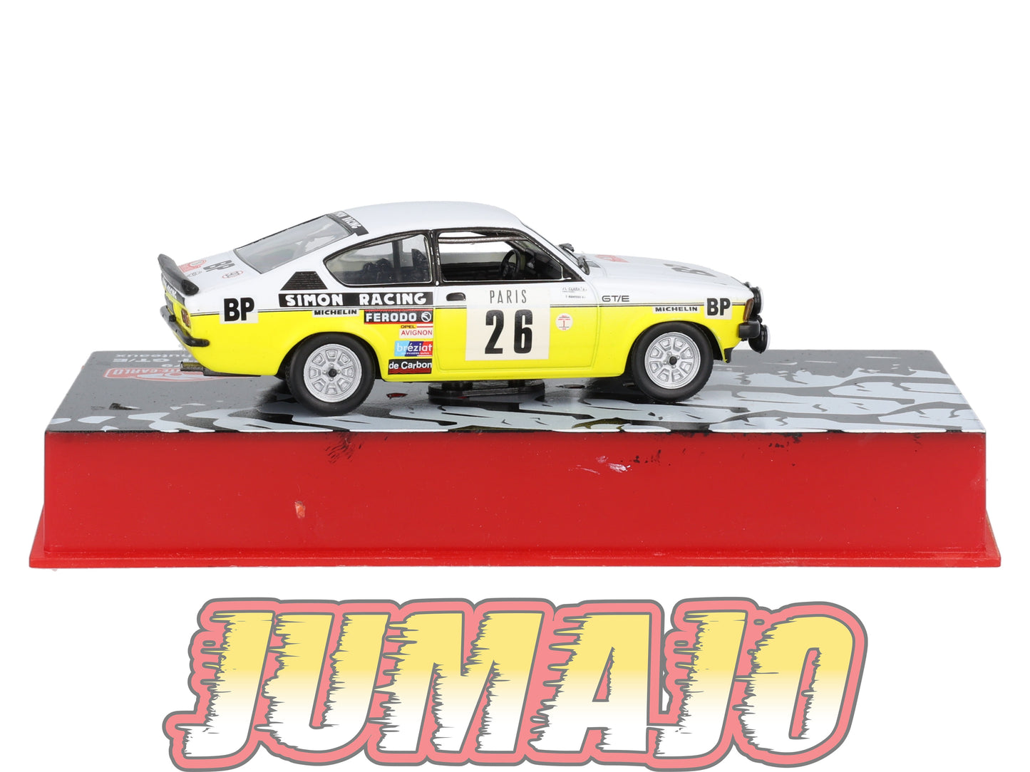 RMC56 Voiture 1/43 IXO Altaya Rallye Monte-carlo OPEL Kadett GT/E 1979 #26 J.Clarr Occasion