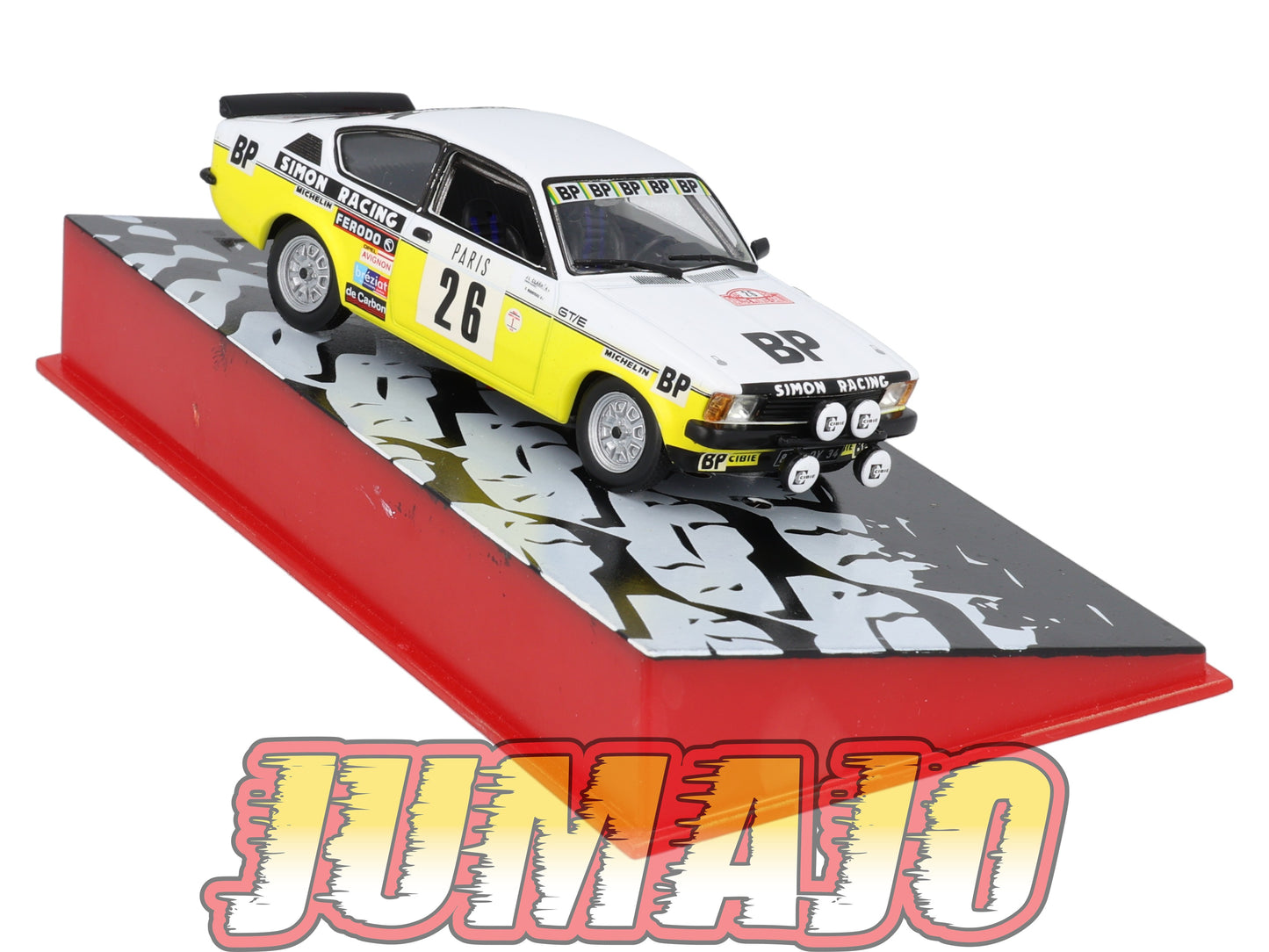 RMC56 Voiture 1/43 IXO Altaya Rallye Monte-carlo OPEL Kadett GT/E 1979 #26 J.Clarr Occasion