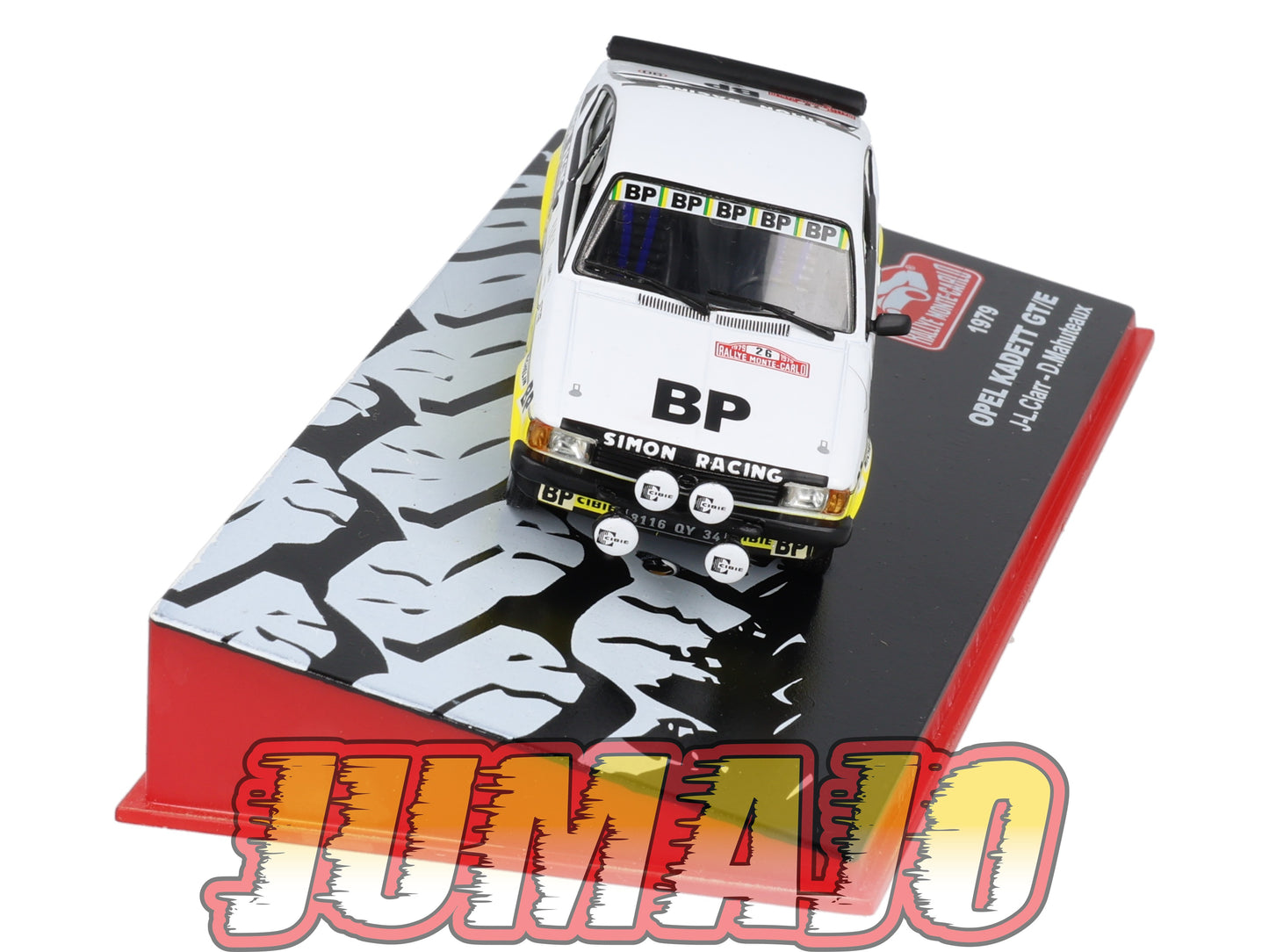 RMC56 Voiture 1/43 IXO Altaya Rallye Monte-carlo OPEL Kadett GT/E 1979 #26 J.Clarr Occasion