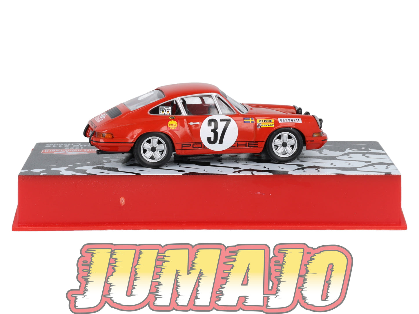 RMC51 Voiture 1/43 IXO Altaya Rallye Monte-carlo PORSCHE 911S 1969 #37 B.Waldegard