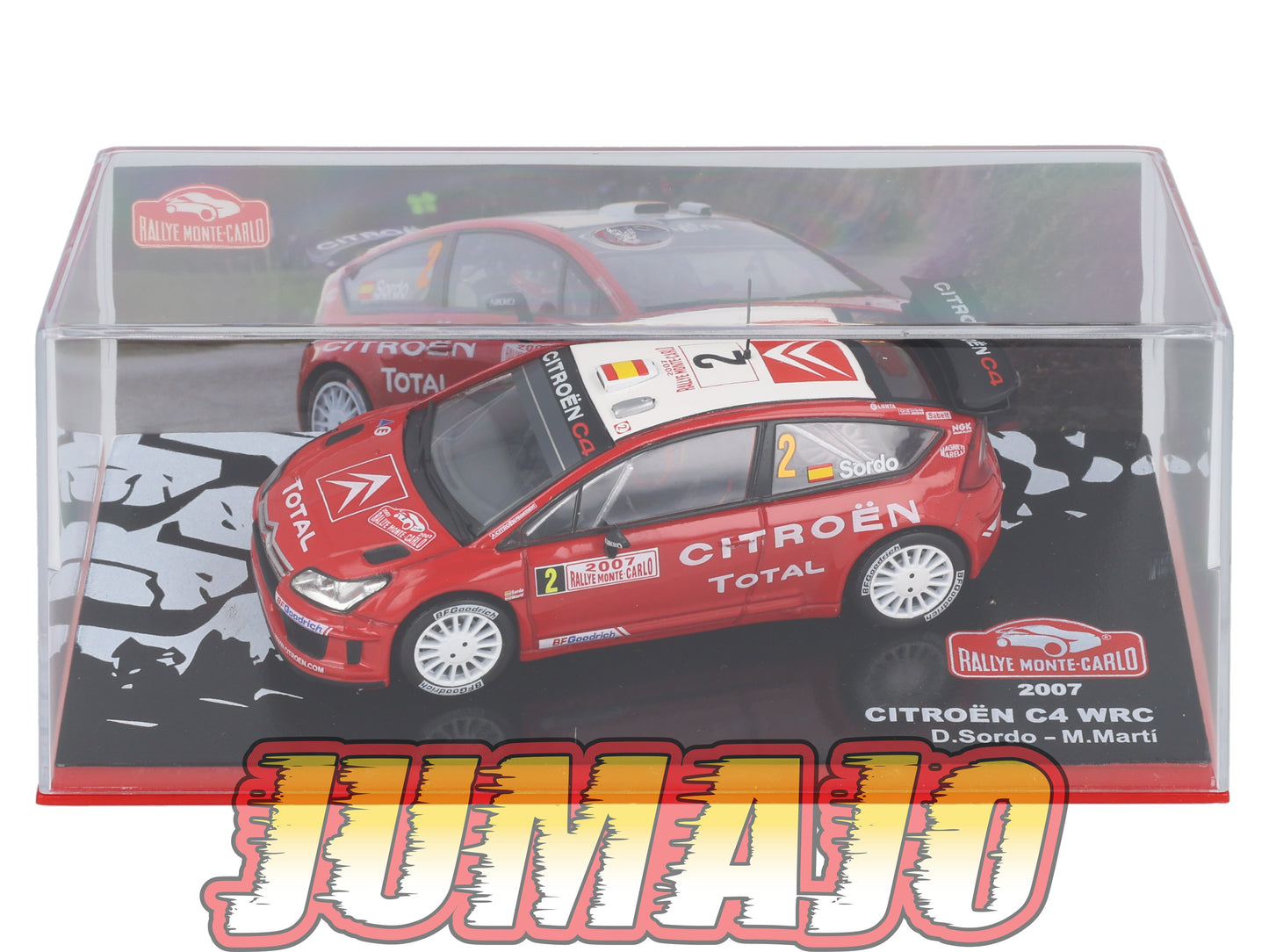 RMC53 Voiture 1/43 IXO Altaya Rallye monte-carlo CITROEN C4 2007 #2 D.Sordo