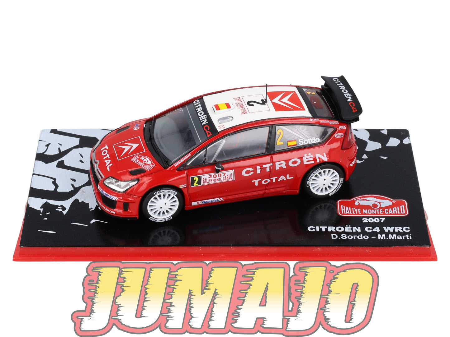 RMC53 Voiture 1/43 IXO Altaya Rallye monte-carlo CITROEN C4 2007 #2 D.Sordo
