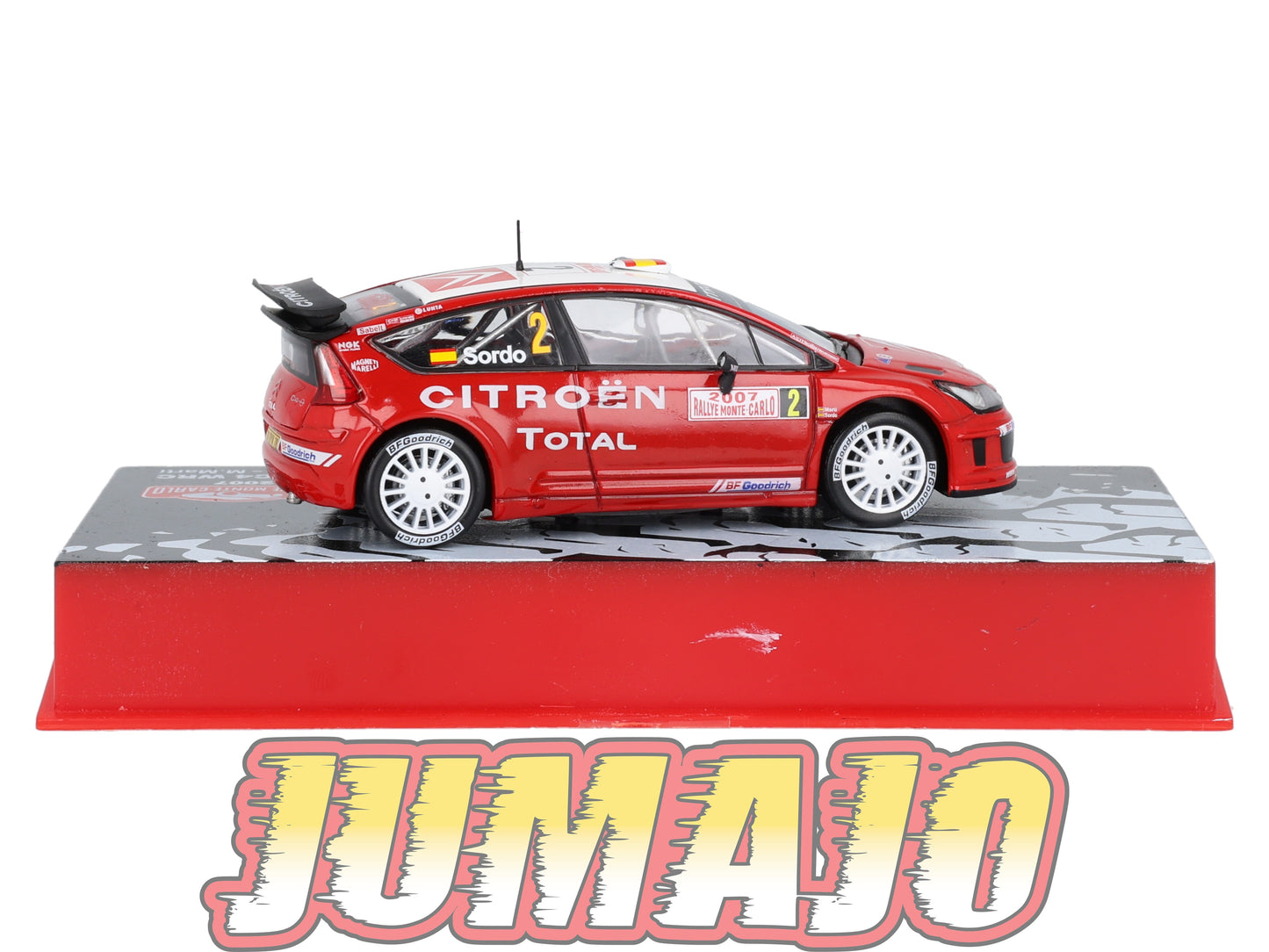 RMC53 Voiture 1/43 IXO Altaya Rallye monte-carlo CITROEN C4 2007 #2 D.Sordo