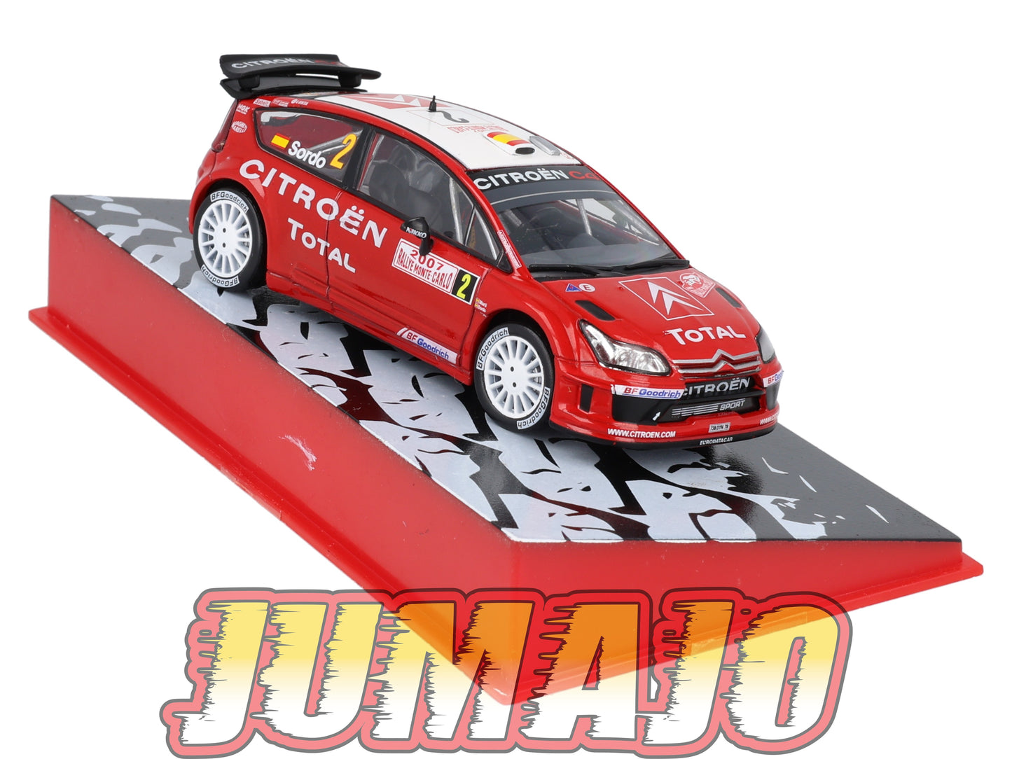 RMC53 Voiture 1/43 IXO Altaya Rallye monte-carlo CITROEN C4 2007 #2 D.Sordo