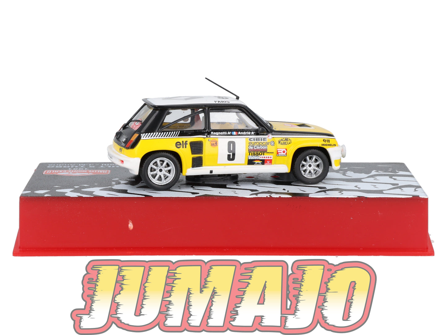 RMC54 Voiture 1/43 IXO Altaya Rallye Monte-Carlo RENAULT 5 TURBO 1981 #9 J. Ragnotti