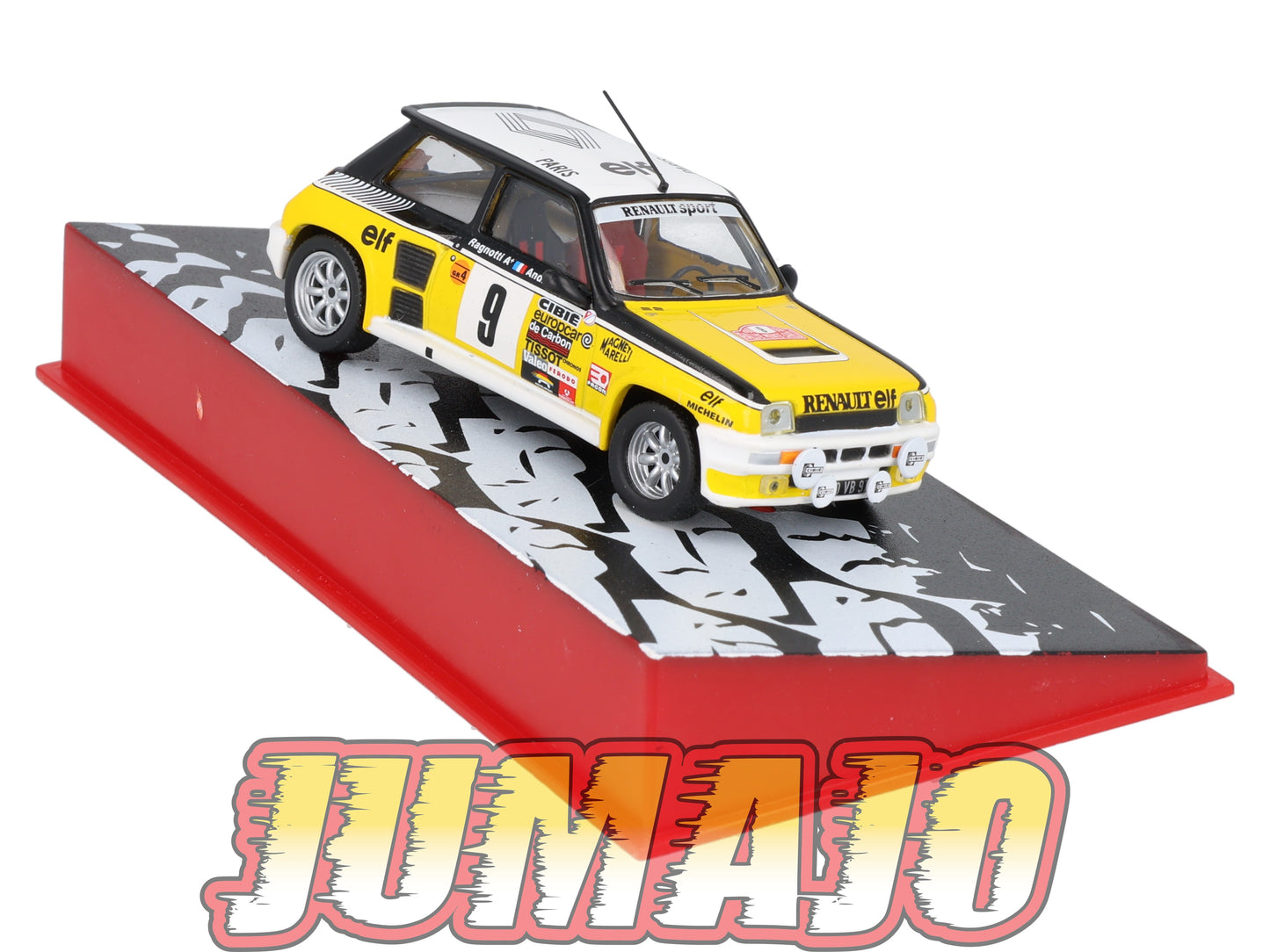 RMC54 Voiture 1/43 IXO Altaya Rallye Monte-Carlo RENAULT 5 TURBO 1981 #9 J. Ragnotti