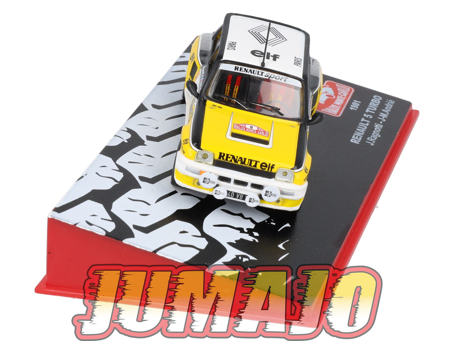 RMC54 Voiture 1/43 IXO Altaya Rallye Monte-Carlo RENAULT 5 TURBO 1981 #9 J. Ragnotti