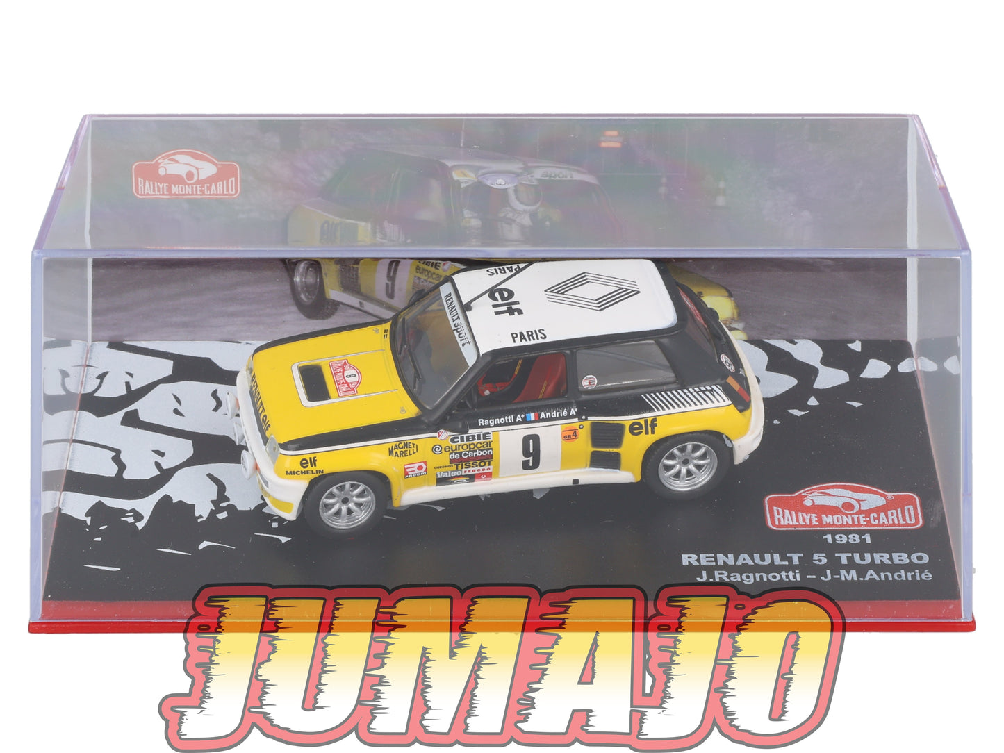 RMC54 Voiture 1/43 IXO Altaya Rallye Monte-Carlo RENAULT 5 TURBO 1981 #9 J. Ragnotti