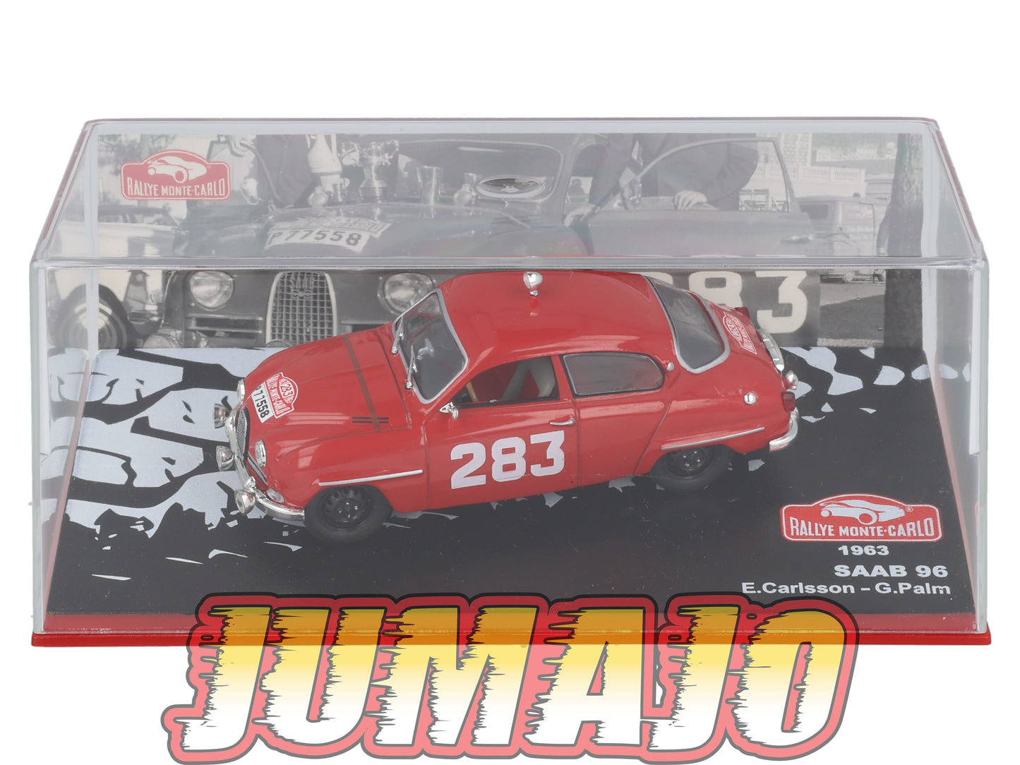 RMC55 Voiture 1/43 IXO Altaya Rallye Monte-carlo SAAB 96 1963 #283 E.Carlsson