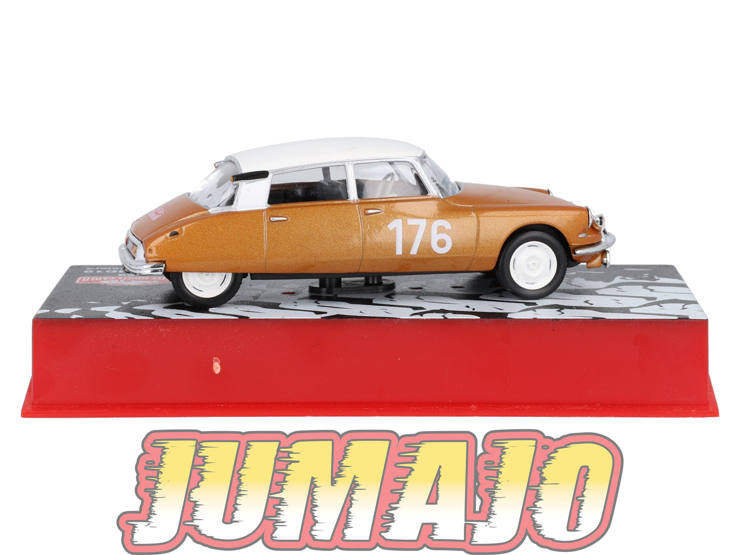 RMC57 Voiture 1/43 IXO Altaya Rallye Monte-Carlo CITROEN ID19 1959 #176 P.Coltelloni