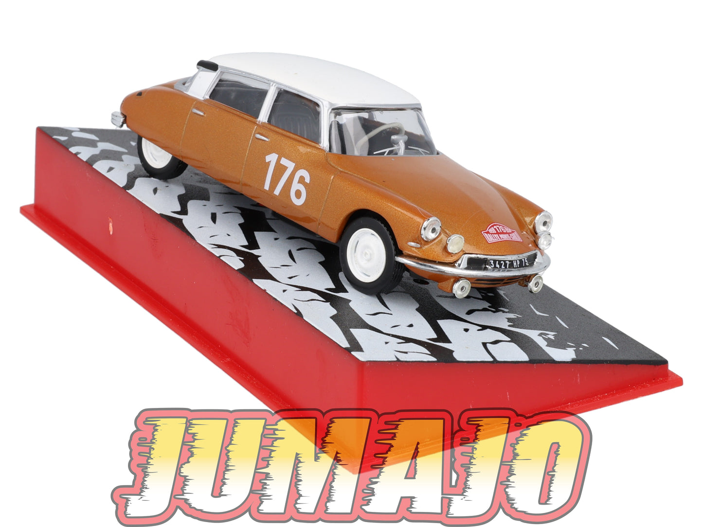 RMC57 Voiture 1/43 IXO Altaya Rallye Monte-Carlo CITROEN ID19 1959 #176 P.Coltelloni