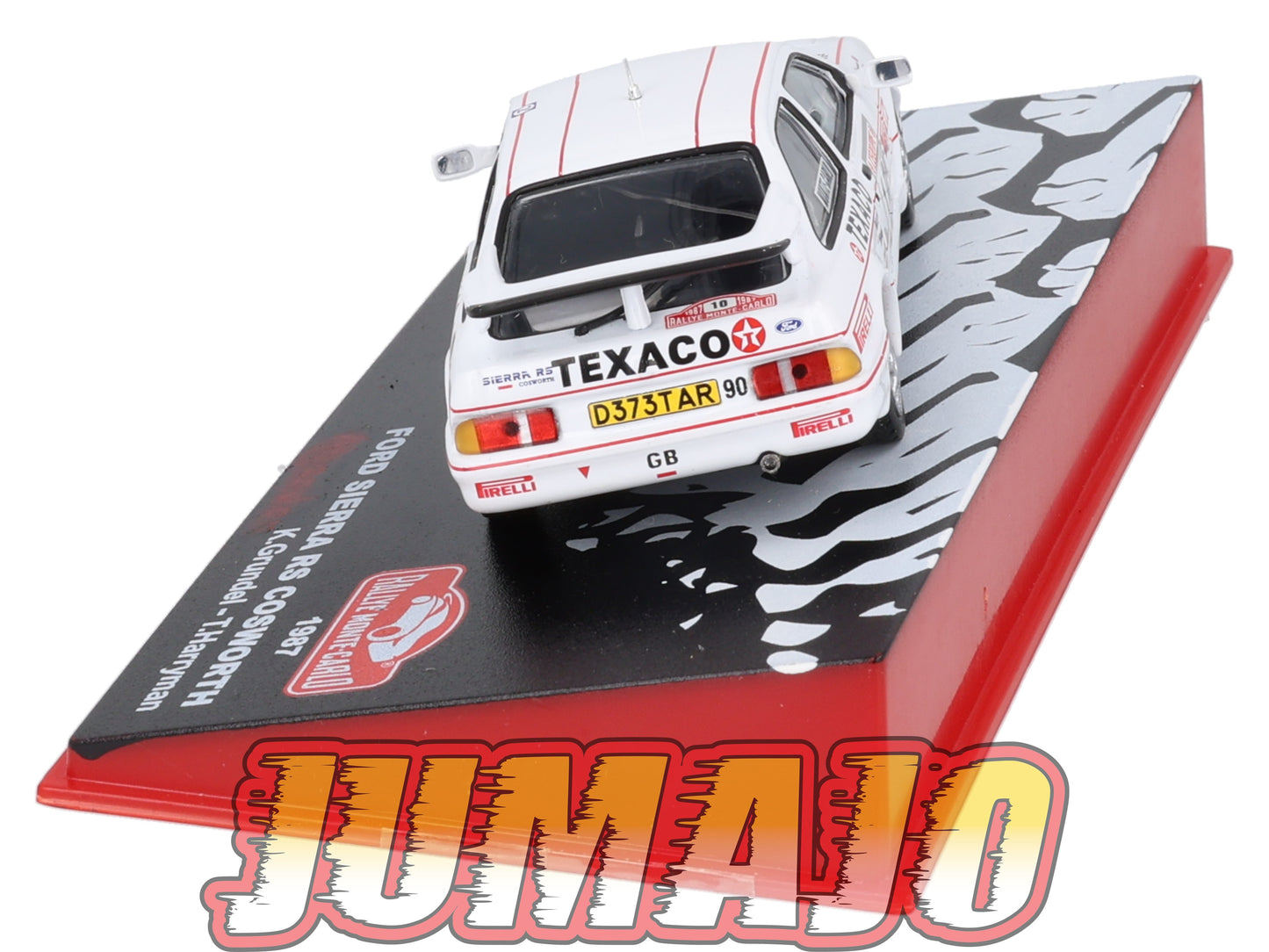 RMC58 Voiture 1/43 IXO Altaya Rallye Monte-Carlo FORD Sierra RS Cosworth 1987 #10 K.Grundel