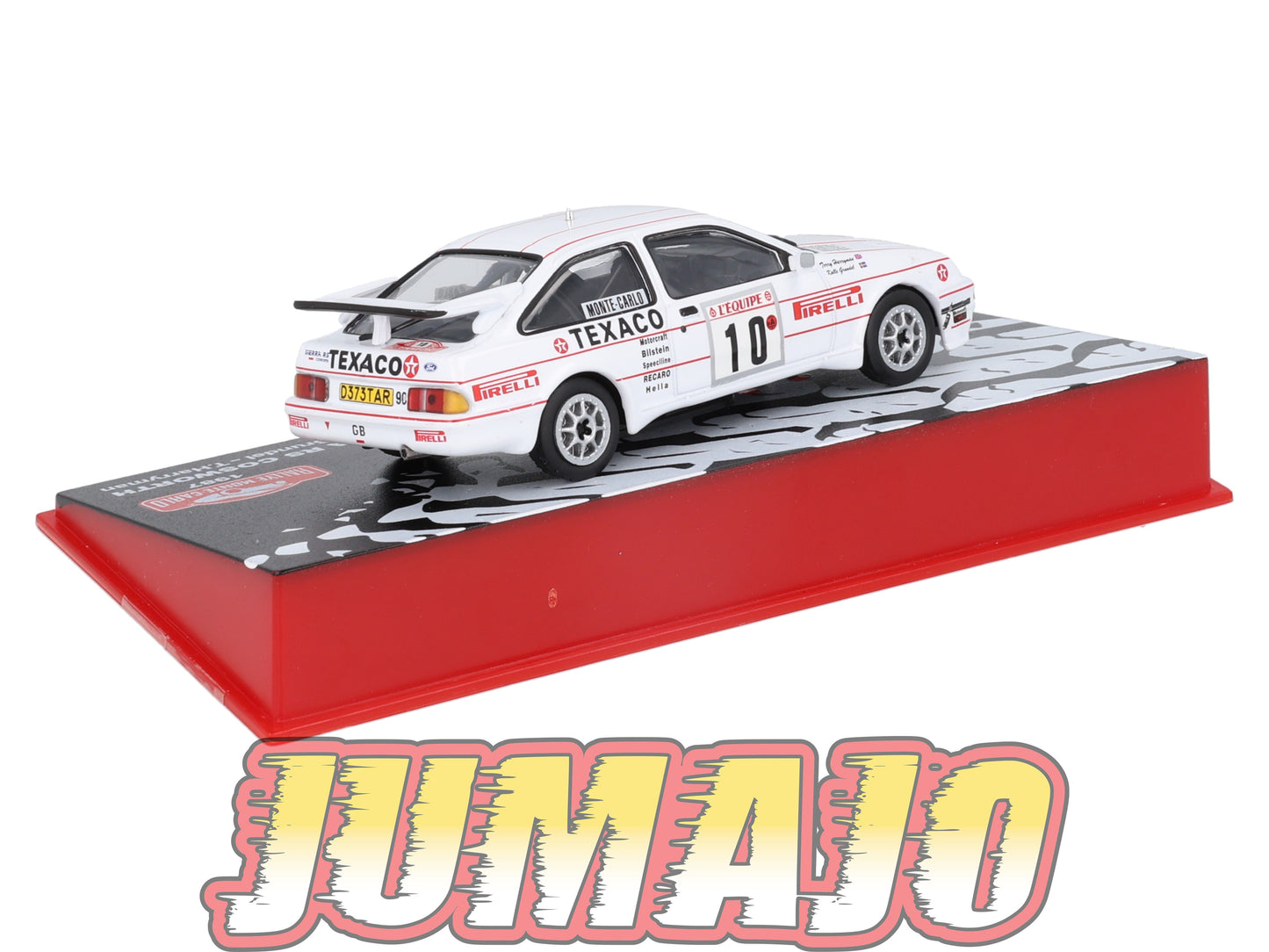 RMC58 Voiture 1/43 IXO Altaya Rallye Monte-Carlo FORD Sierra RS Cosworth 1987 #10 K.Grundel