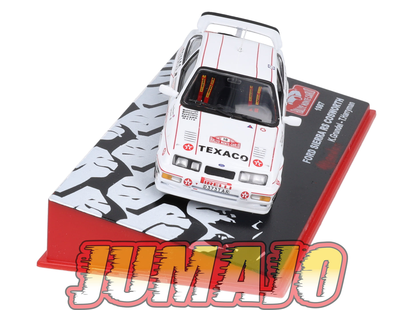 RMC58 Voiture 1/43 IXO Altaya Rallye Monte-Carlo FORD Sierra RS Cosworth 1987 #10 K.Grundel