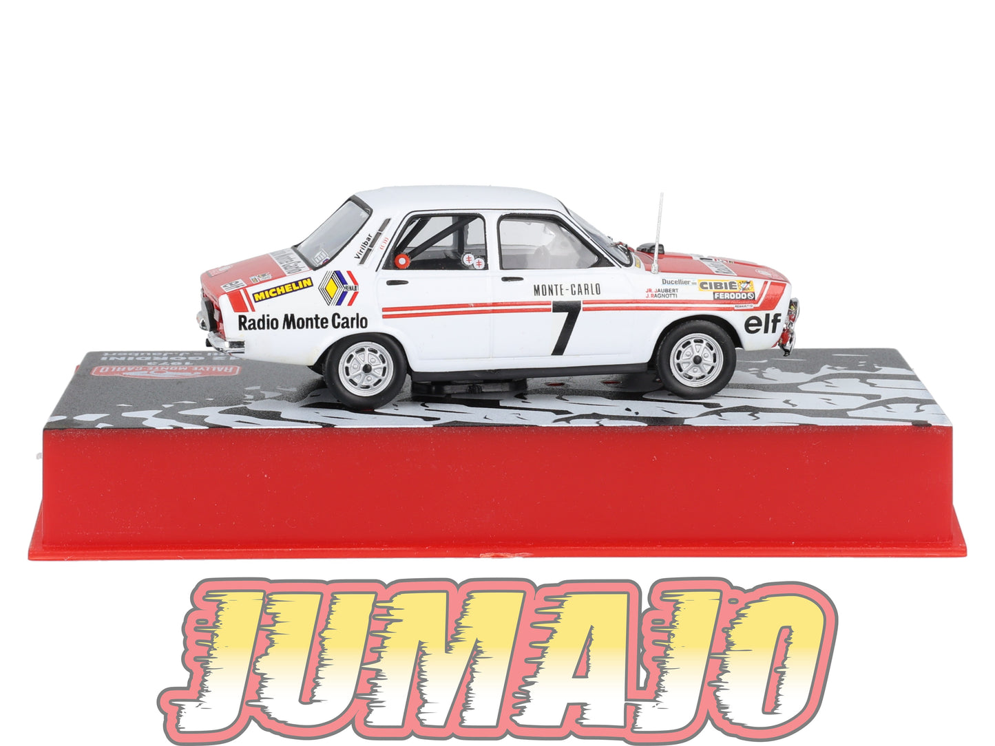 RMC59 Voiture 1/43 IXO Altaya Rallye Monte-carlo RENAULT 12 Gordini 1973 #7 J.Ragnotti