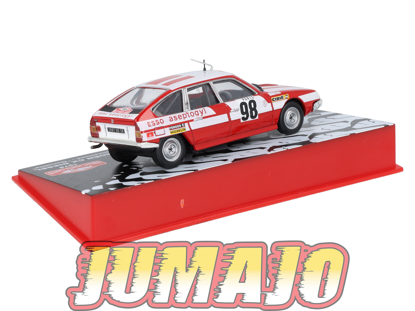 RMC63 Voiture 1/43 IXO Altaya Rallye Monte-carlo CITROËN CX Diesel #98 C.Dacremont 1978