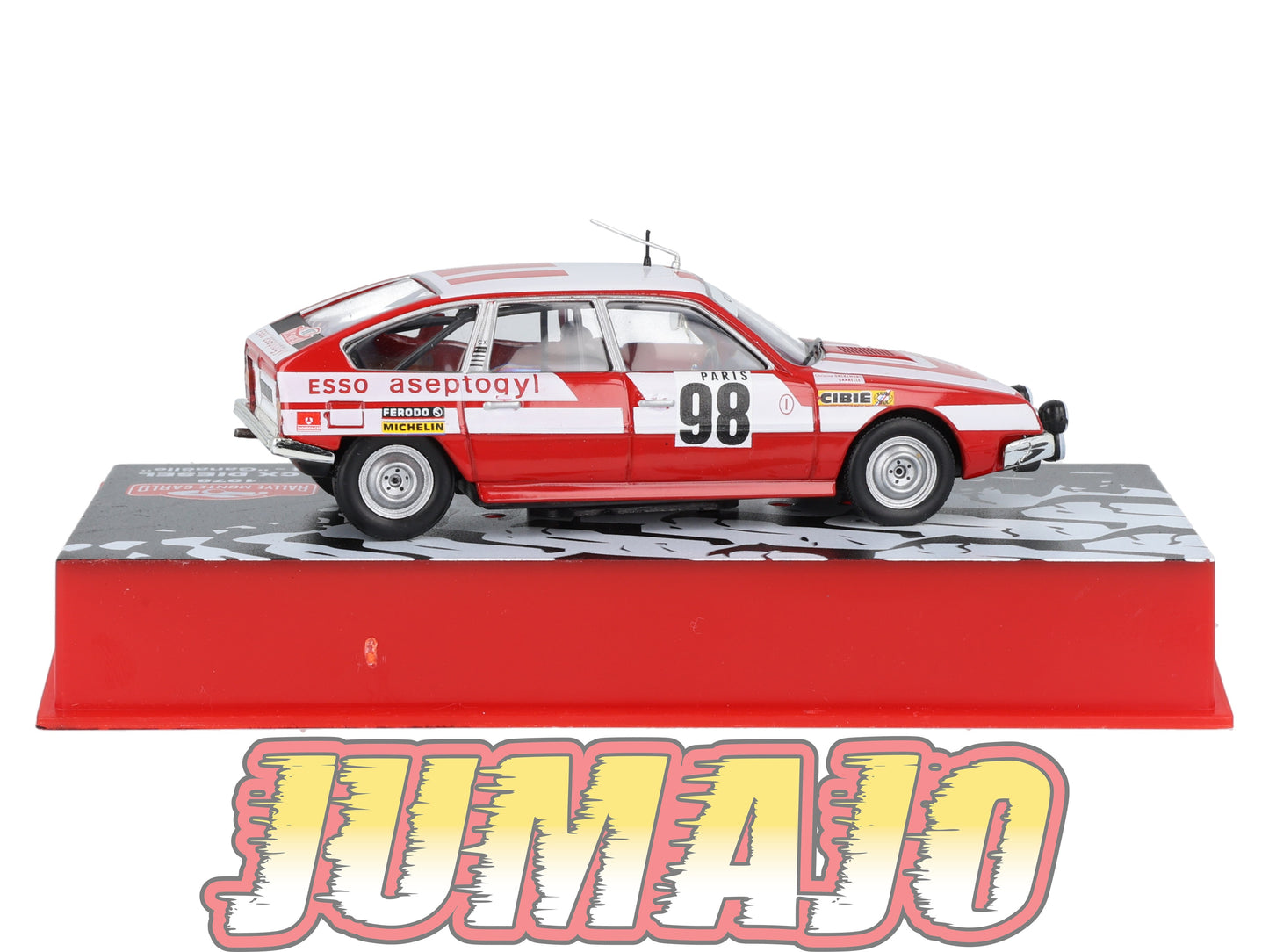 RMC63 Voiture 1/43 IXO Altaya Rallye Monte-carlo CITROËN CX Diesel #98 C.Dacremont 1978
