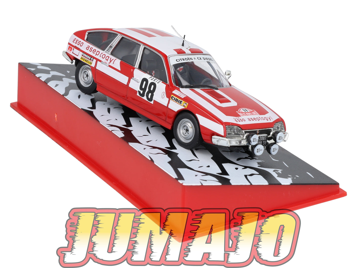 RMC63 Voiture 1/43 IXO Altaya Rallye Monte-carlo CITROËN CX Diesel #98 C.Dacremont 1978