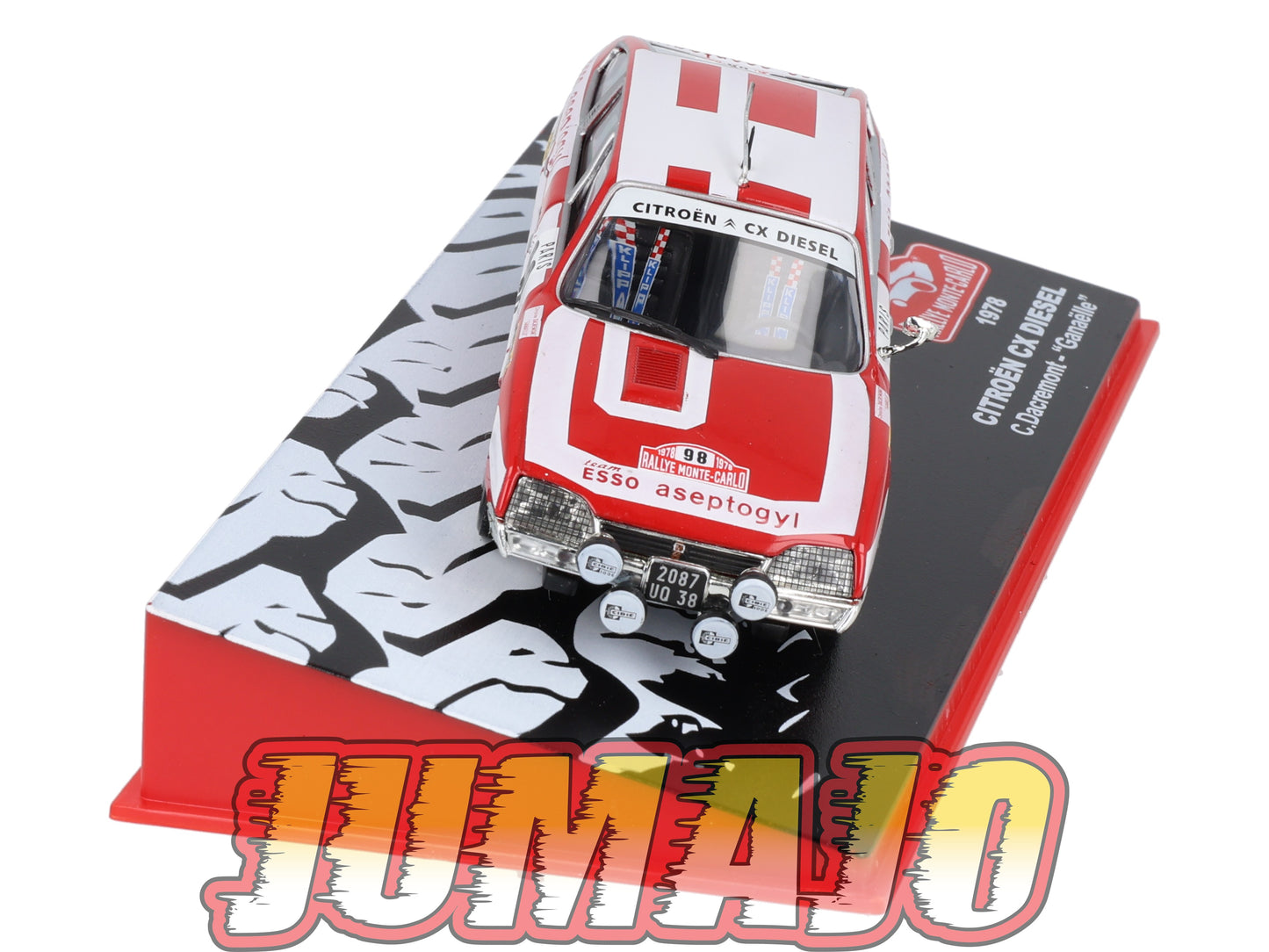 RMC63 Voiture 1/43 IXO Altaya Rallye Monte-carlo CITROËN CX Diesel #98 C.Dacremont 1978