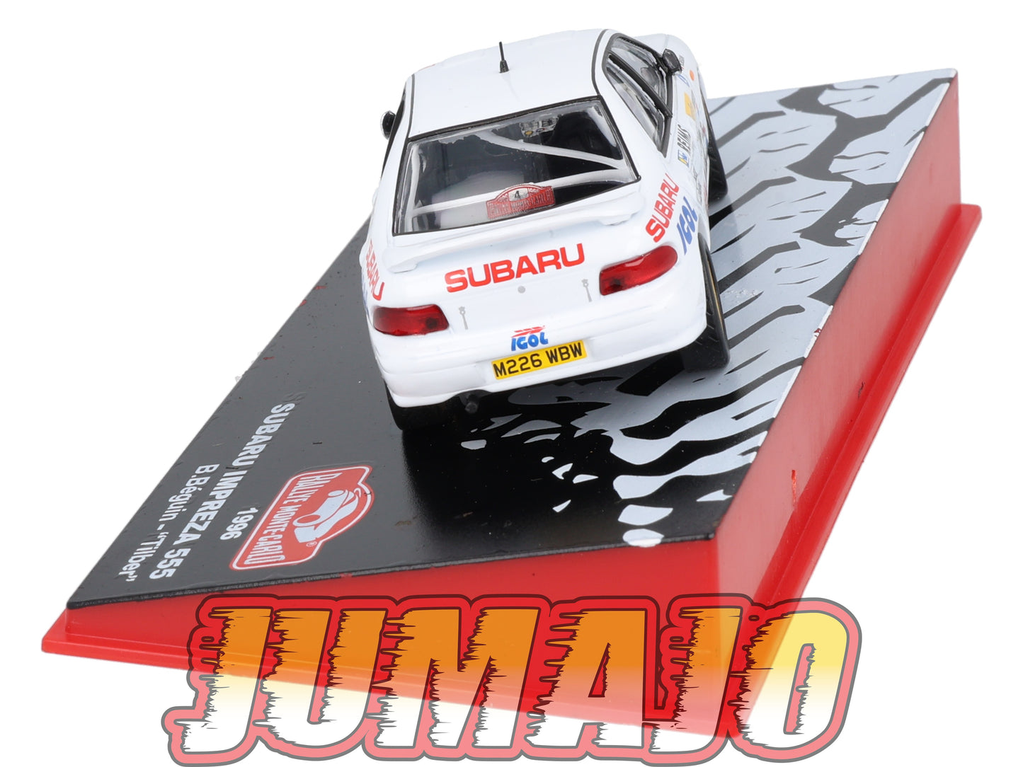 RMC66 Voiture 1/43 IXO Altaya Rallye Monte-carlo SUBARU Impreza 555 #4 B.Béguin 1996