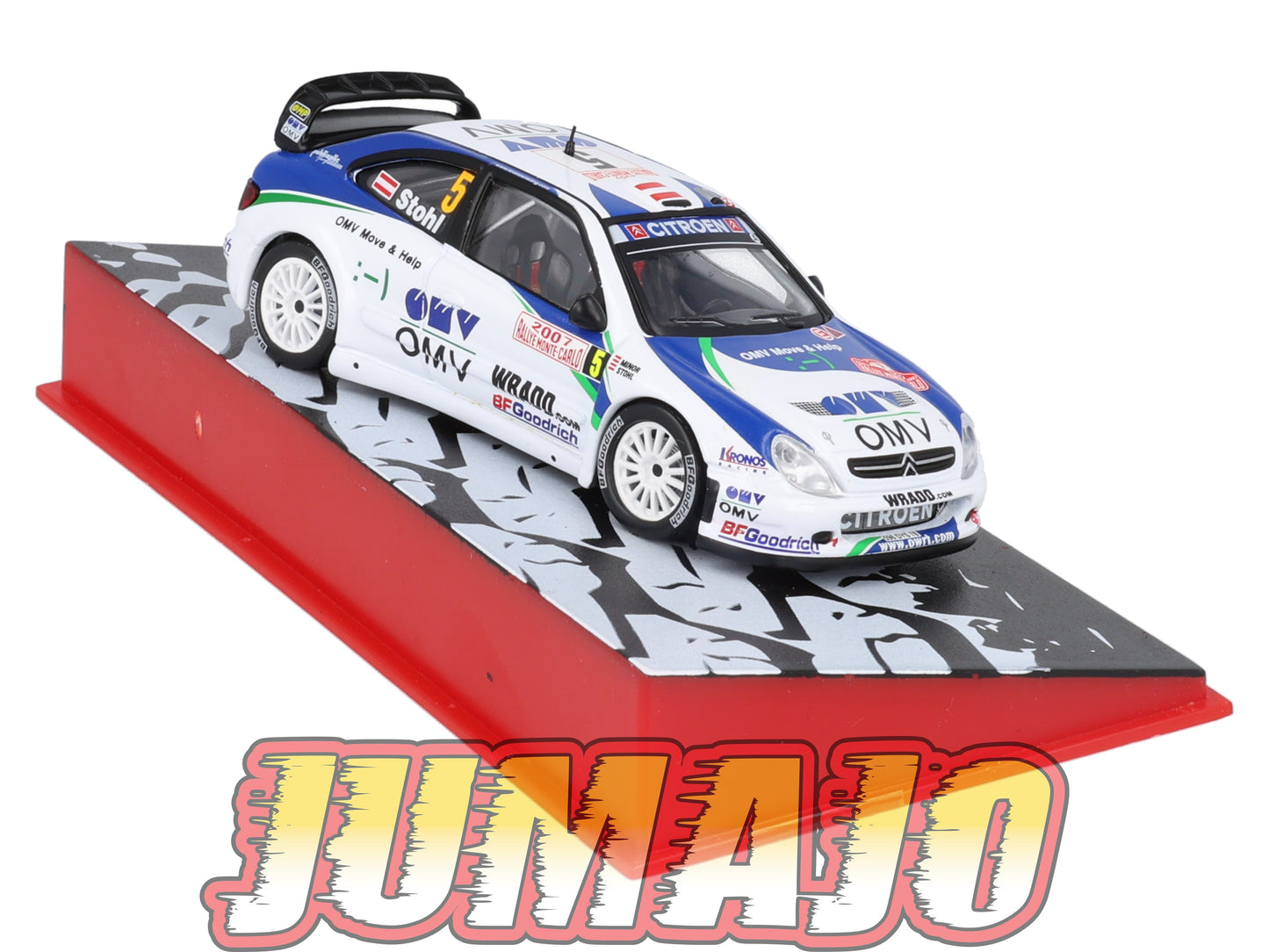 RMC67 Voiture 1/43 IXO Altaya Rallye Monte-Carlo CITROEN Xsara WRC 2007 #5 M.Stohl
