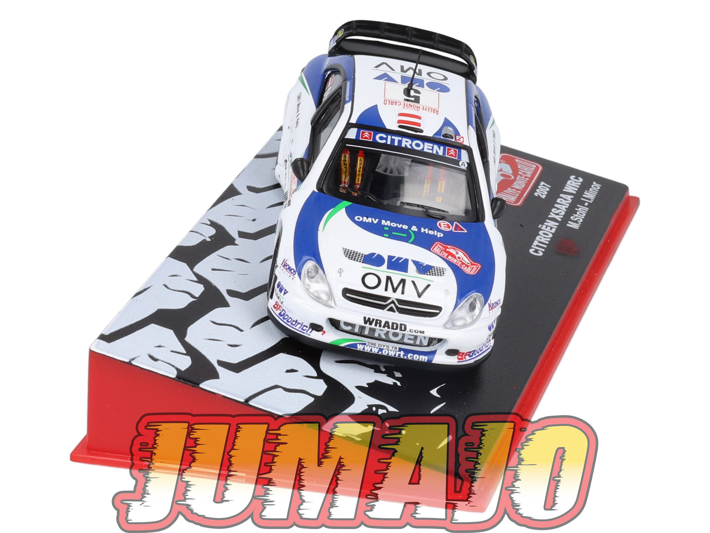 RMC67 Voiture 1/43 IXO Altaya Rallye Monte-Carlo CITROEN Xsara WRC 2007 #5 M.Stohl