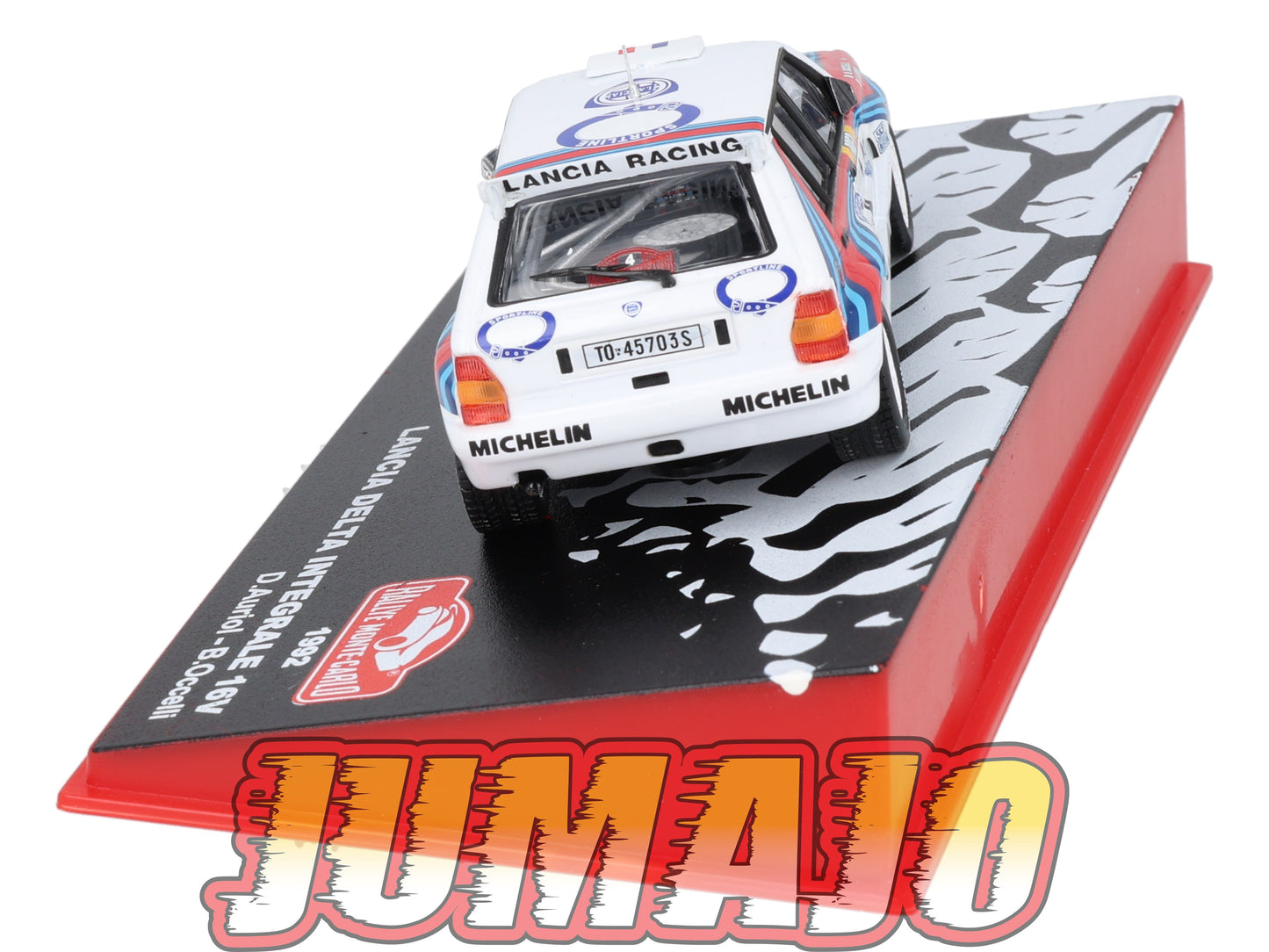 RMC69 Voiture 1/43 IXO Altaya Rallye Monte-Carlo LANCIA Delta Integrale 16V 1992 #4 D.Auriol