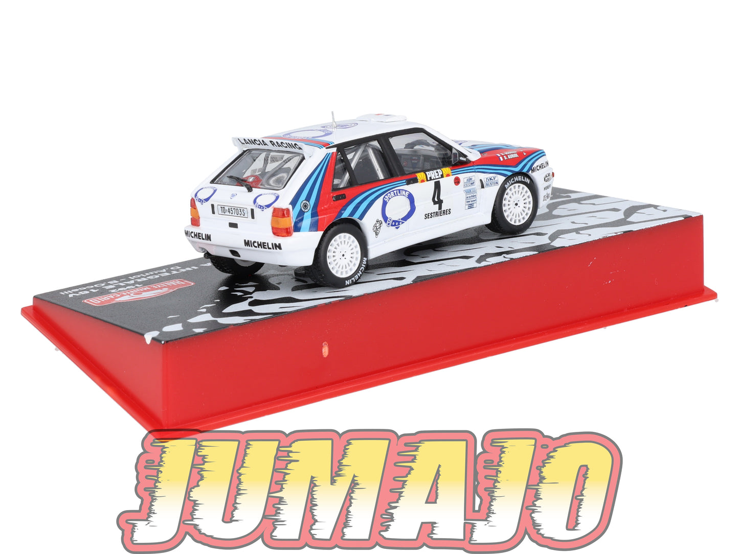 RMC69 Voiture 1/43 IXO Altaya Rallye Monte-Carlo LANCIA Delta Integrale 16V 1992 #4 D.Auriol
