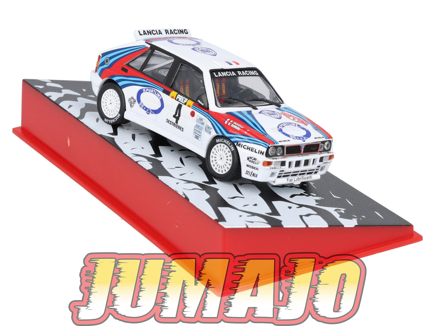 RMC69 Voiture 1/43 IXO Altaya Rallye Monte-Carlo LANCIA Delta Integrale 16V 1992 #4 D.Auriol
