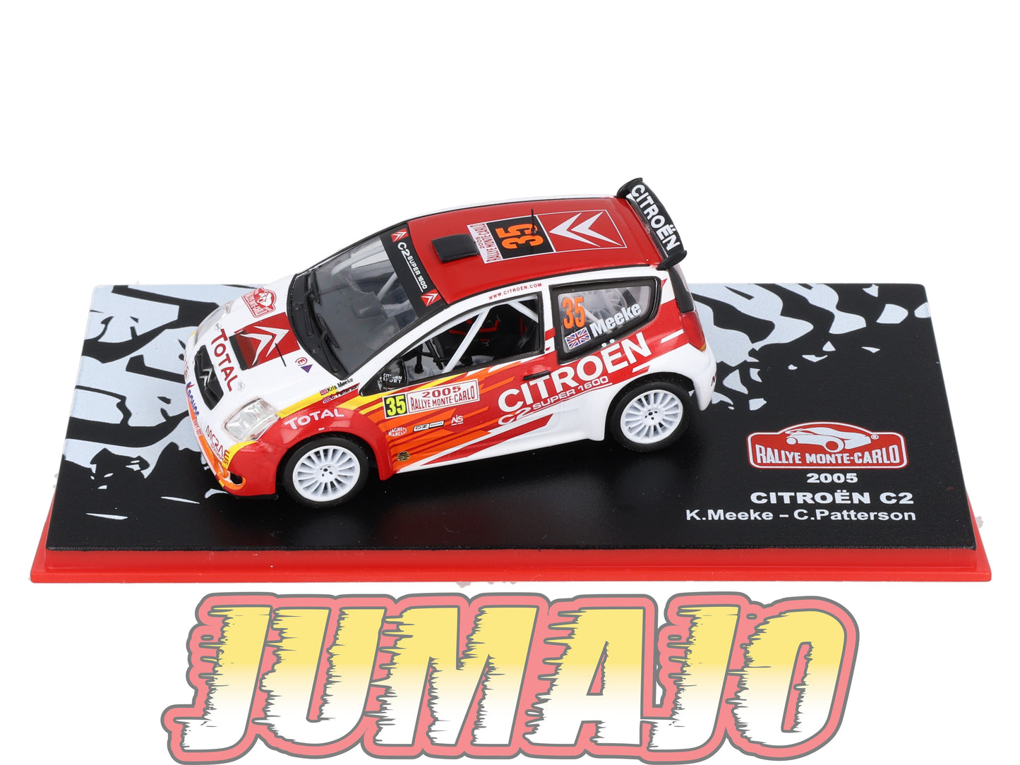 RMC6 Voiture 1/43 IXO Altaya Rallye Monte-Carlo CITROEN C2 2005 #35 K.Meeke