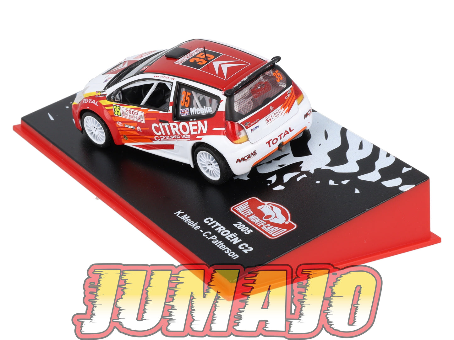 RMC6 Voiture 1/43 IXO Altaya Rallye Monte-Carlo CITROEN C2 2005 #35 K.Meeke
