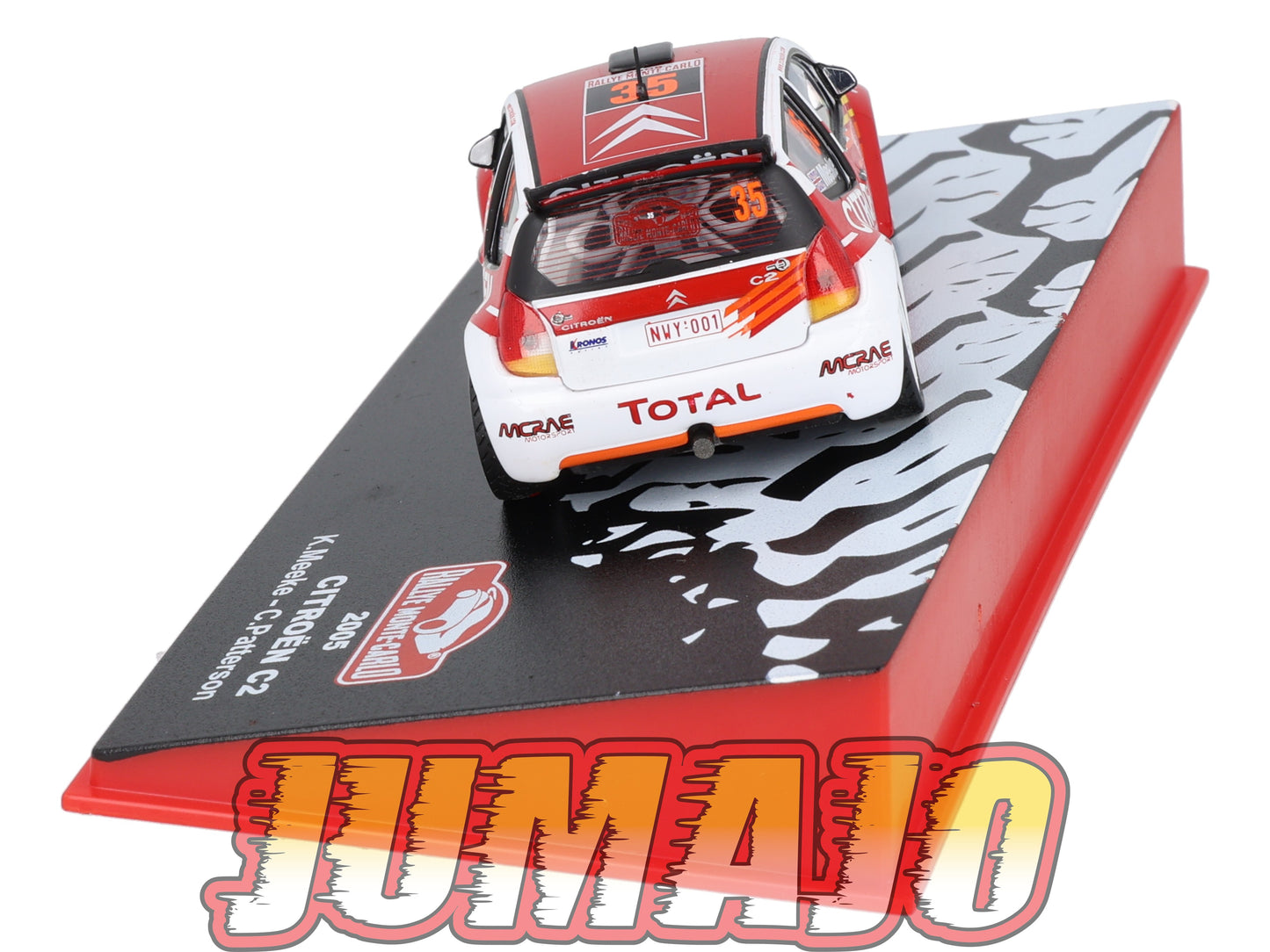 RMC6 Voiture 1/43 IXO Altaya Rallye Monte-Carlo CITROEN C2 2005 #35 K.Meeke