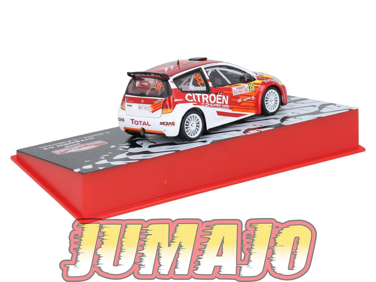 RMC6 Voiture 1/43 IXO Altaya Rallye Monte-Carlo CITROEN C2 2005 #35 K.Meeke
