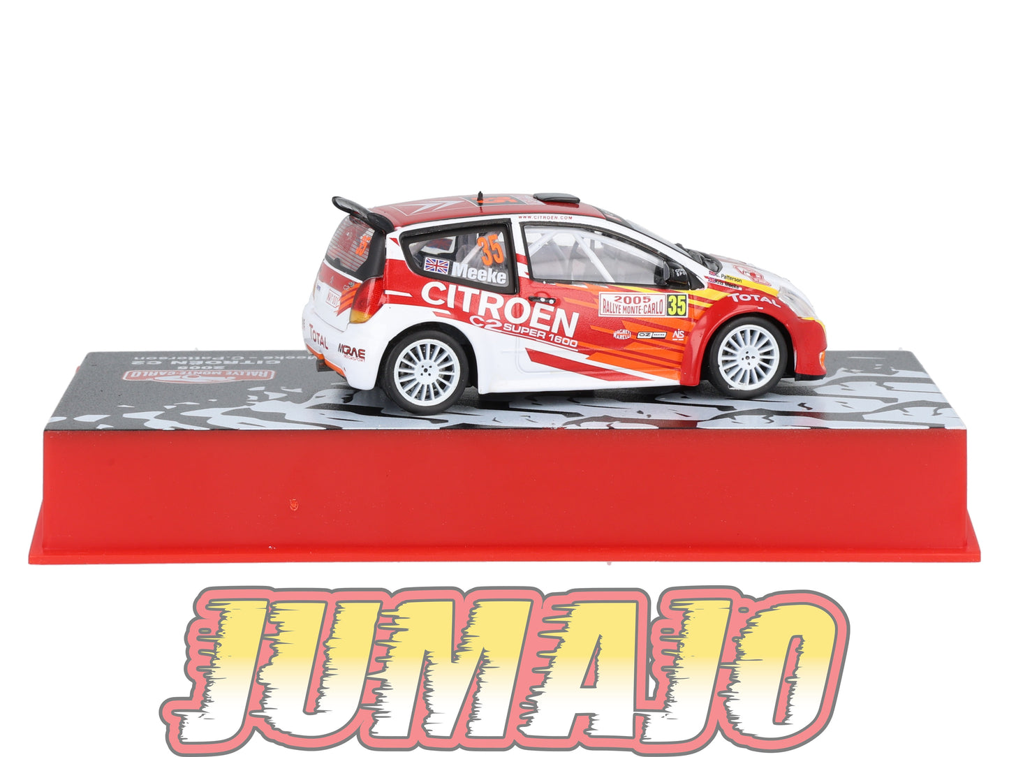 RMC6 Voiture 1/43 IXO Altaya Rallye Monte-Carlo CITROEN C2 2005 #35 K.Meeke