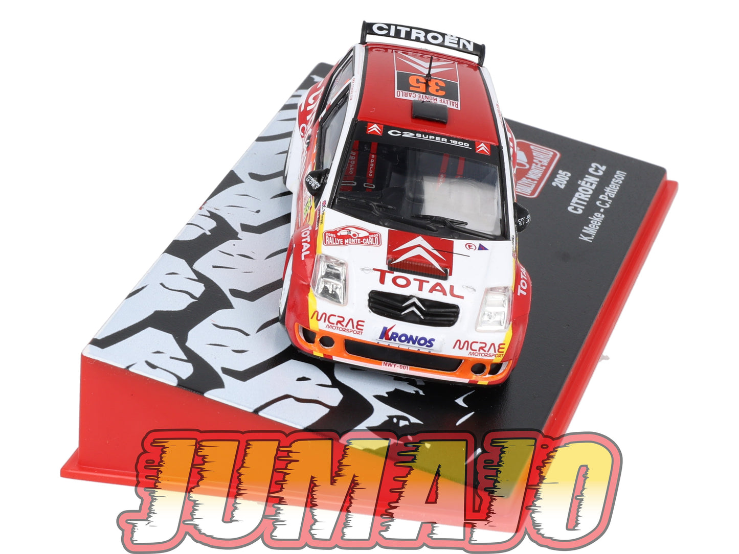 RMC6 Voiture 1/43 IXO Altaya Rallye Monte-Carlo CITROEN C2 2005 #35 K.Meeke
