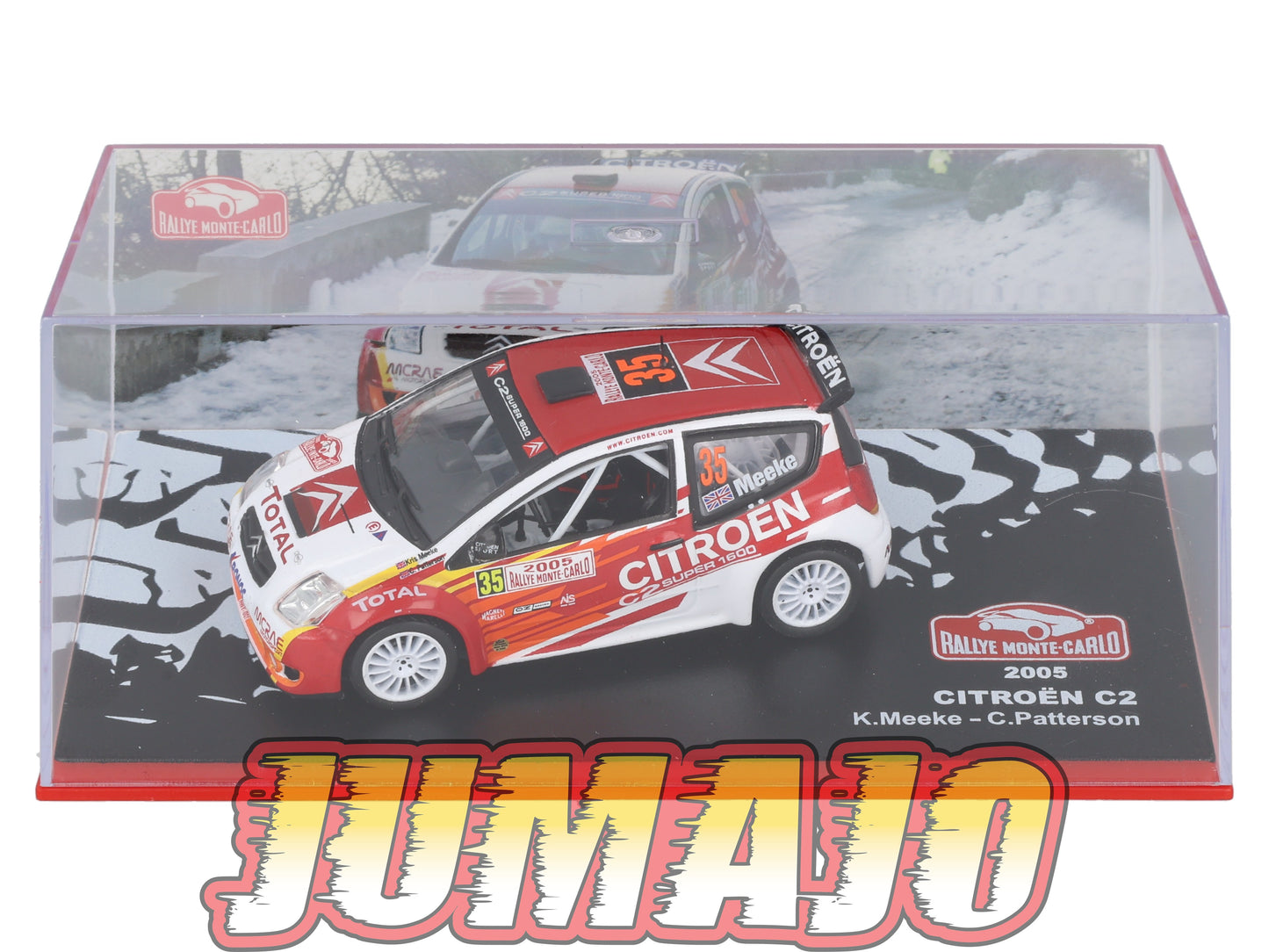 RMC6 Voiture 1/43 IXO Altaya Rallye Monte-Carlo CITROEN C2 2005 #35 K.Meeke