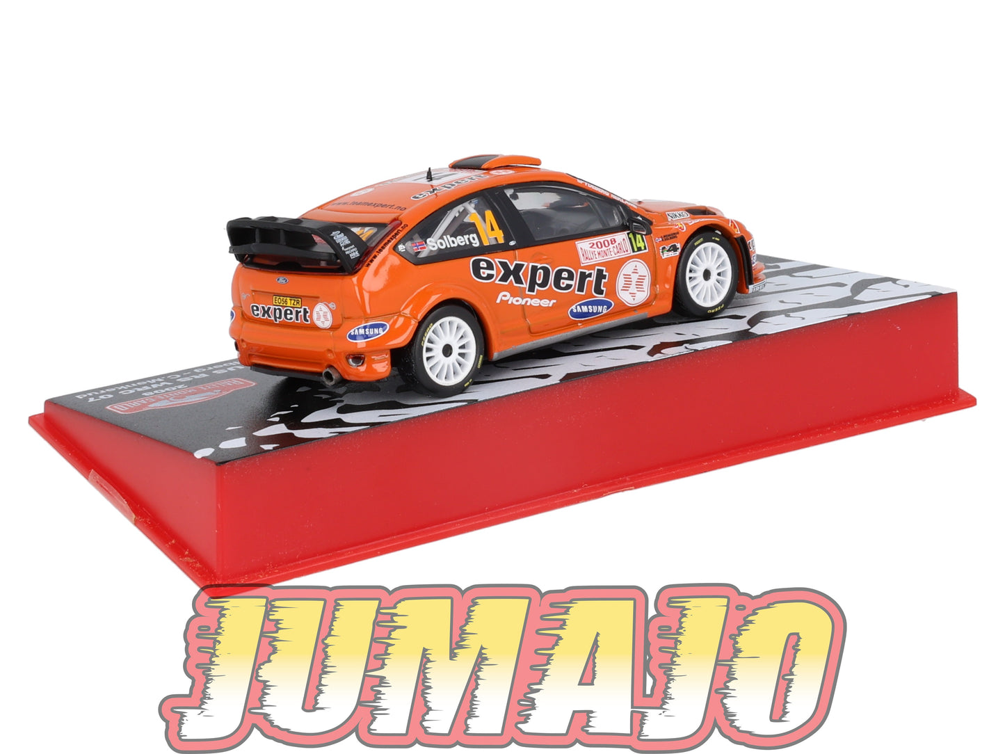 RMC71 Voiture 1/43 IXO Altaya Rallye Monte-Carlo FORD Focus RS WRC 07 2008 #14 H.Solberg