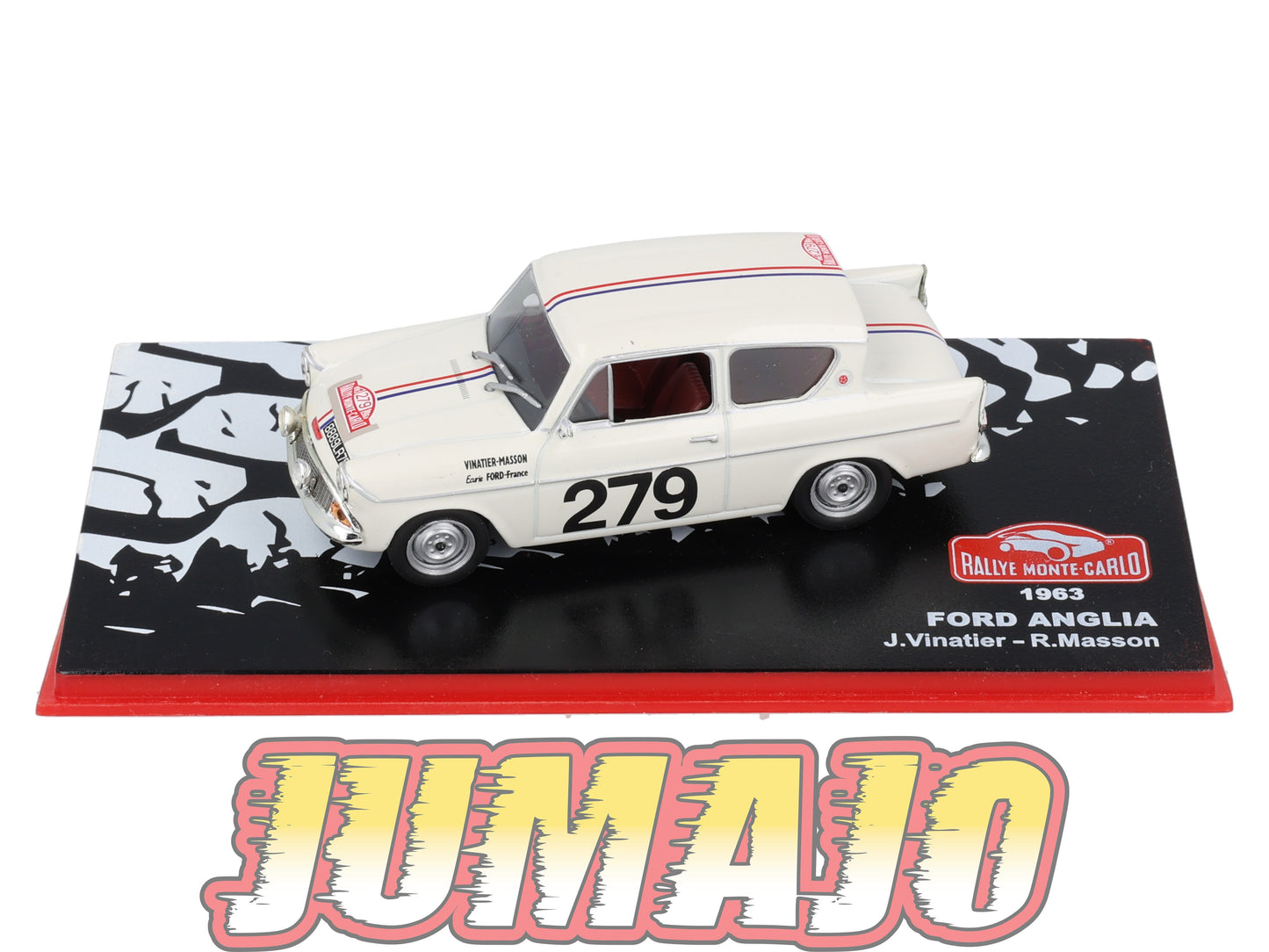 RMC73 Voiture 1/43 IXO Altaya Rallye Monte-carlo FORD Anglia 1963 #279 J.Vinatier Occasion