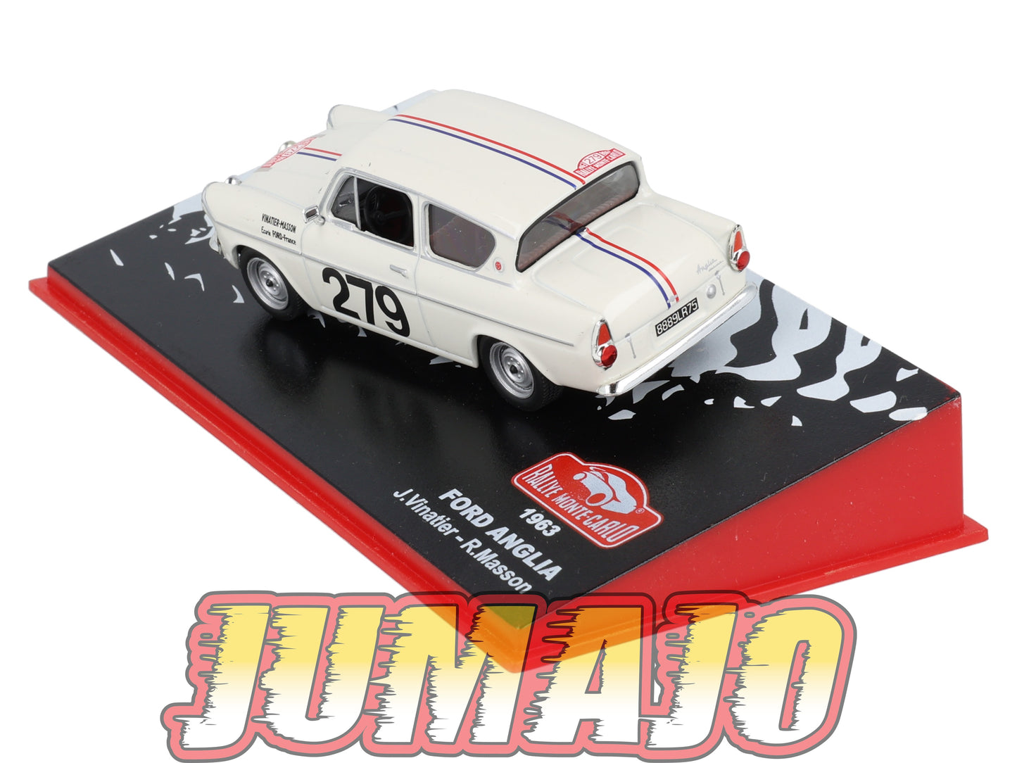 RMC73 Voiture 1/43 IXO Altaya Rallye Monte-carlo FORD Anglia 1963 #279 J.Vinatier Occasion