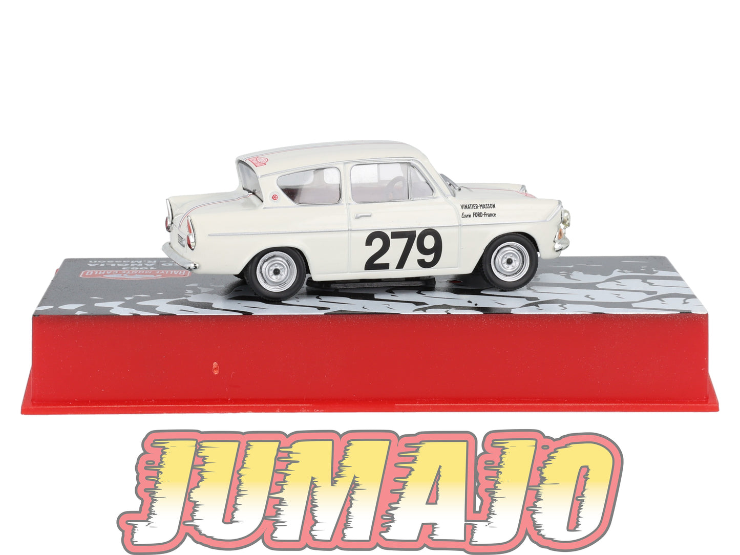 RMC73 Voiture 1/43 IXO Altaya Rallye Monte-carlo FORD Anglia 1963 #279 J.Vinatier Occasion