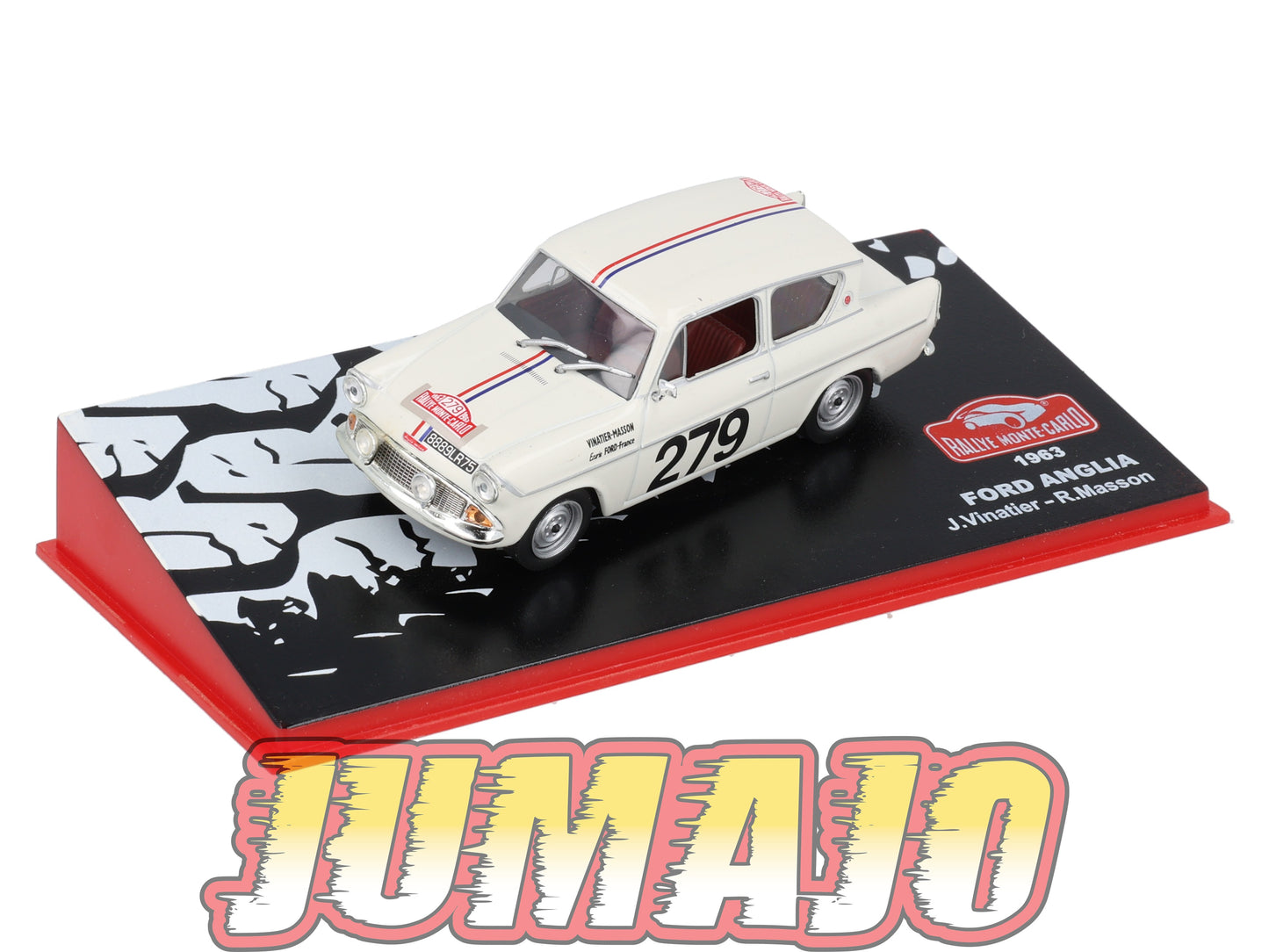 RMC73 Voiture 1/43 IXO Altaya Rallye Monte-carlo FORD Anglia 1963 #279 J.Vinatier Occasion