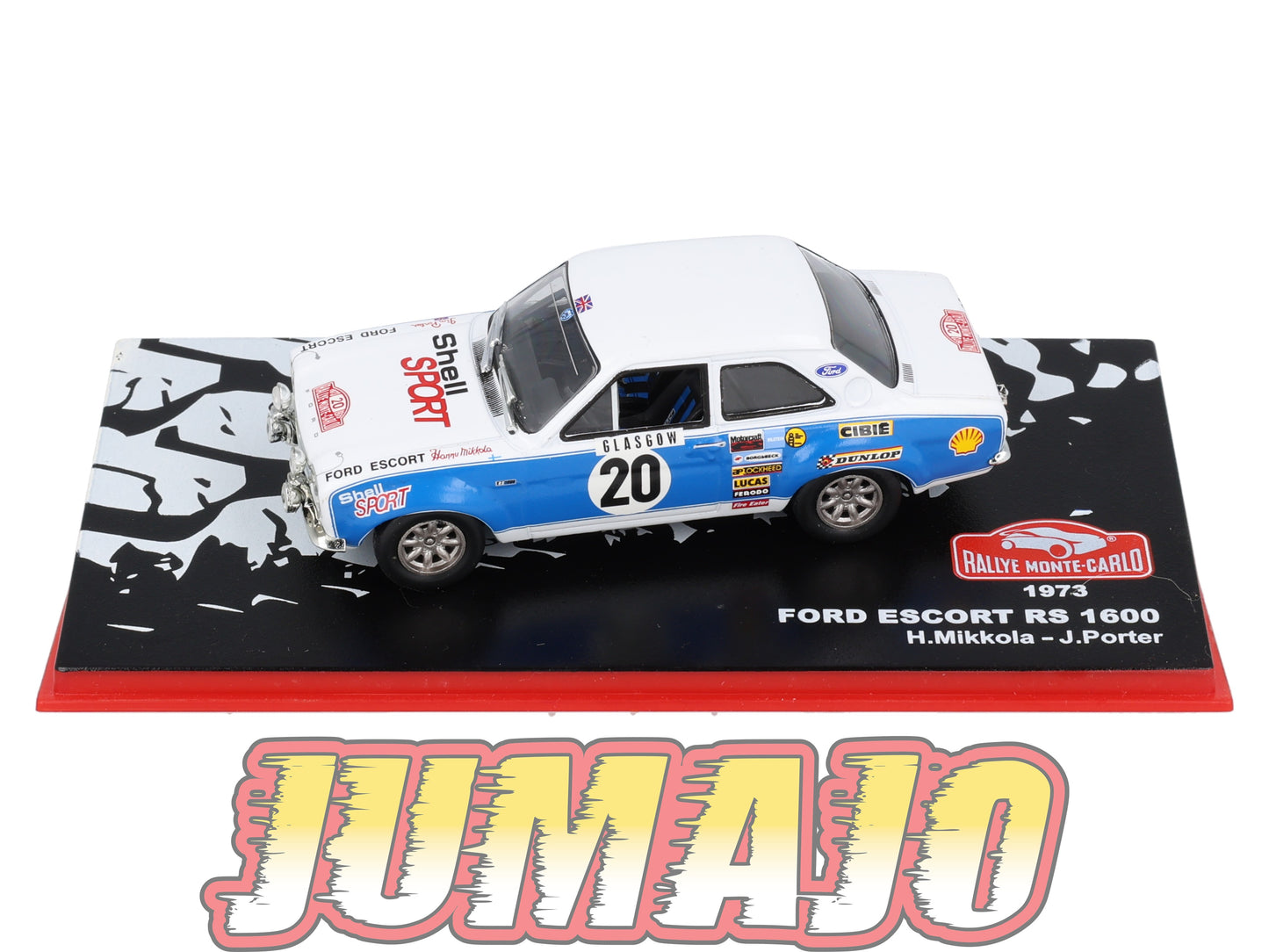 RMC75 Voiture 1/43 IXO Altaya Rallye Monte-carlo FORD Escort RS 1600 MkI 1973 #20 H.Mikkola Occasion