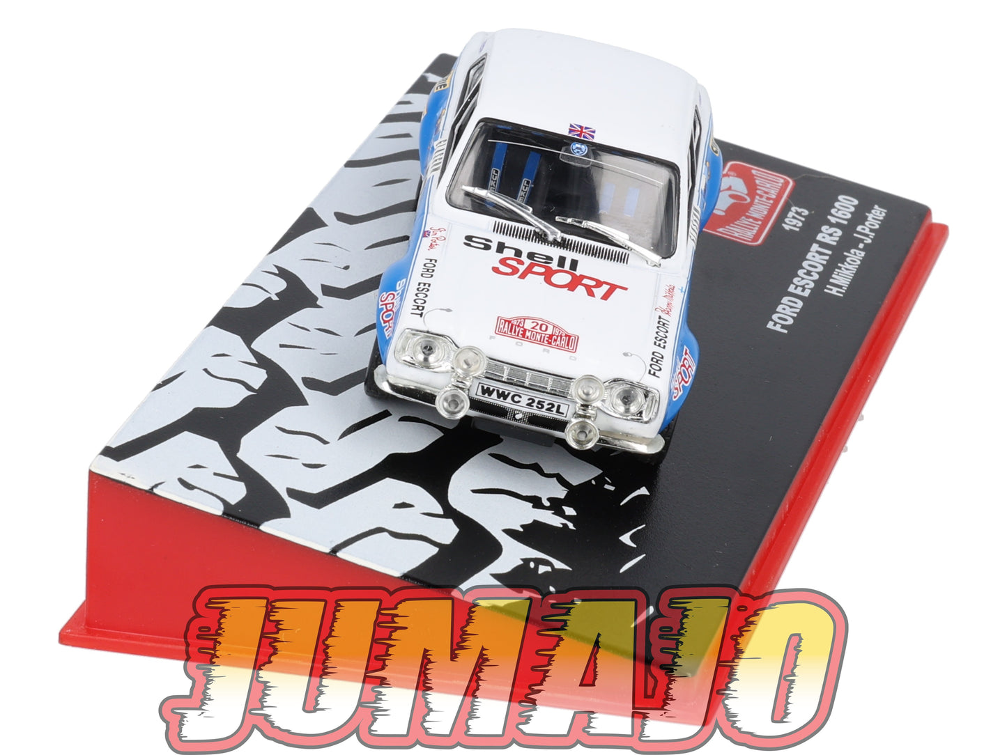 RMC75 Voiture 1/43 IXO Altaya Rallye Monte-carlo FORD Escort RS 1600 MkI 1973 #20 H.Mikkola Occasion