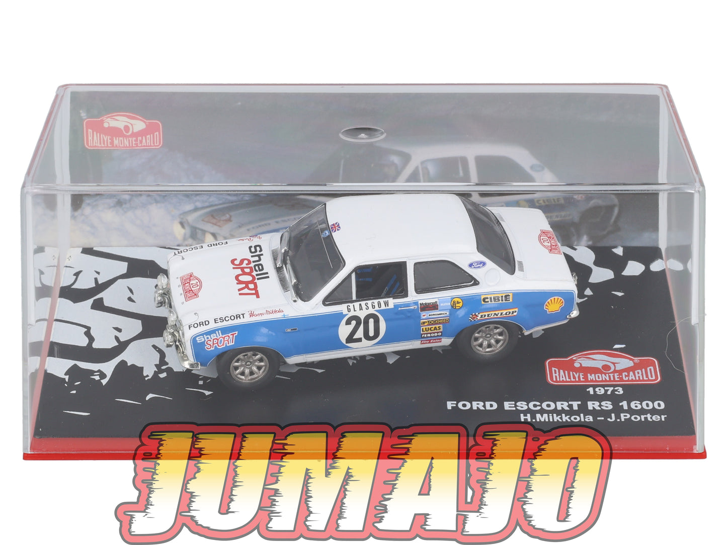 RMC75 Voiture 1/43 IXO Altaya Rallye Monte-carlo FORD Escort RS 1600 MkI 1973 #20 H.Mikkola Occasion