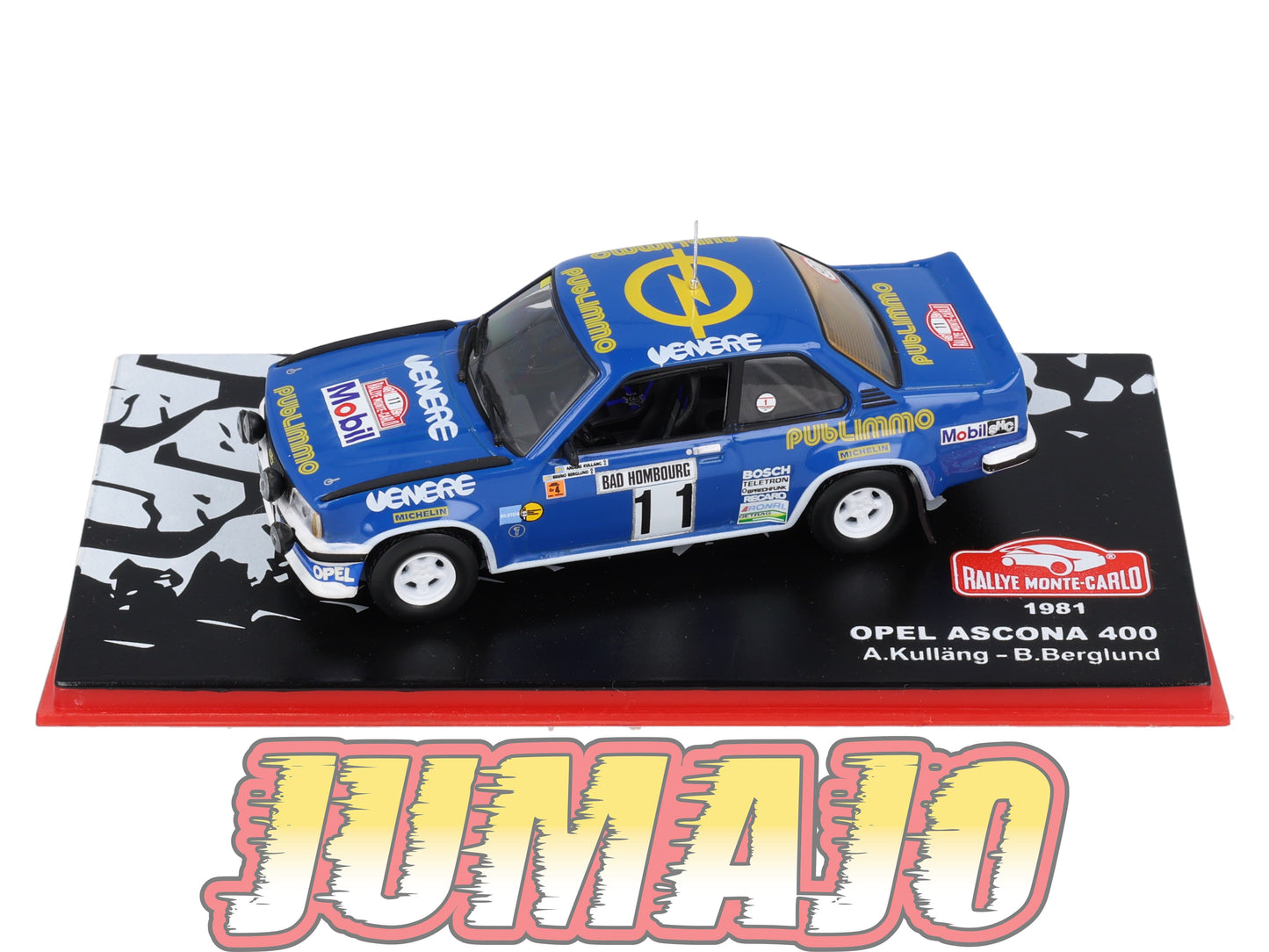 RMC77 Voiture 1/43 IXO Altaya Rallye Monte-carlo OPEL Ascona 400 1981 #11 Occasion