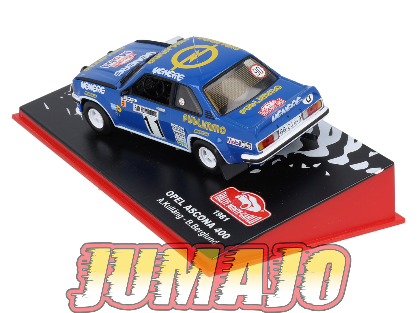 RMC77 Voiture 1/43 IXO Altaya Rallye Monte-carlo OPEL Ascona 400 1981 #11 Occasion