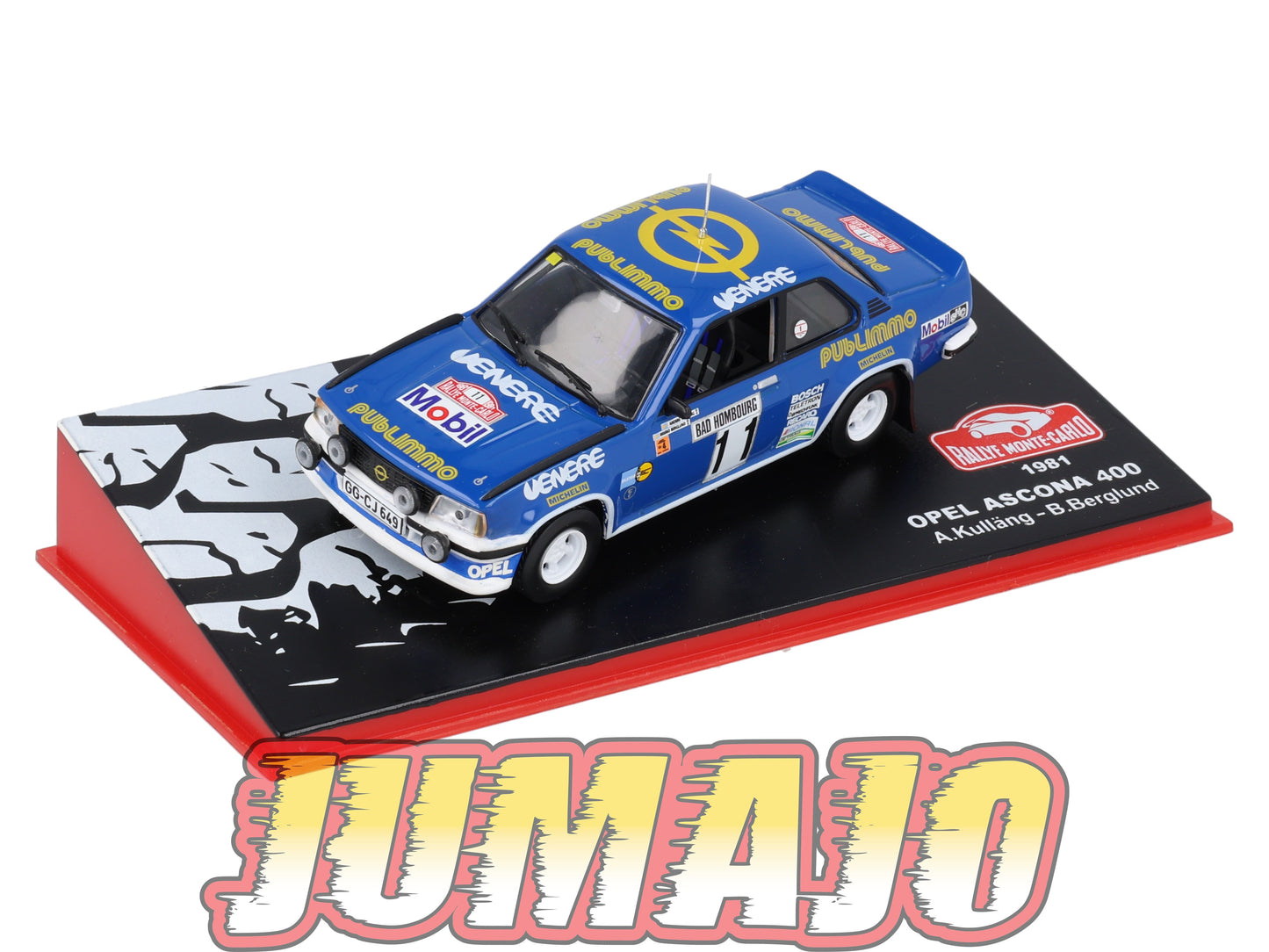 RMC77 Voiture 1/43 IXO Altaya Rallye Monte-carlo OPEL Ascona 400 1981 #11 Occasion