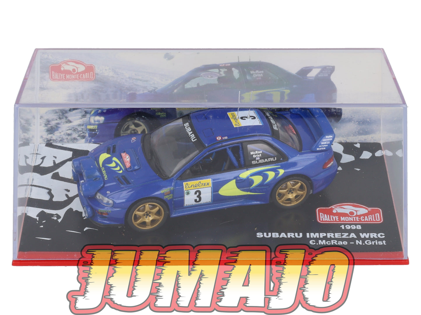 RMC79 Voiture 1/43 IXO Altaya Rallye Monte-Carlo SUBARU Impreza WRC 1998 #3 C.McRae