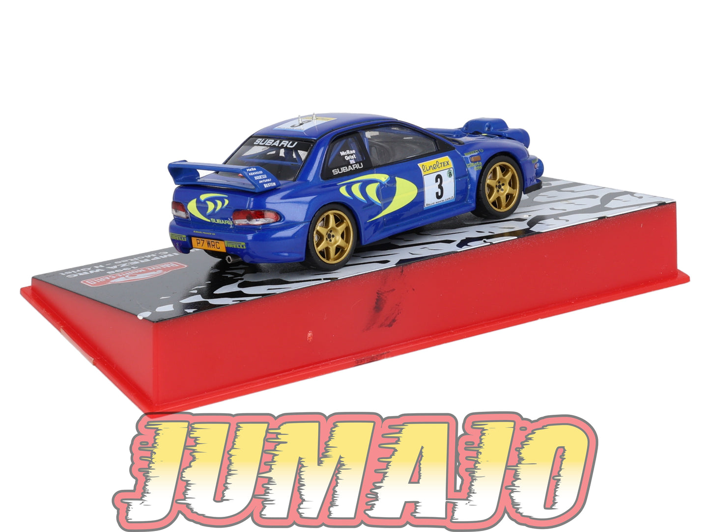 RMC79 Voiture 1/43 IXO Altaya Rallye Monte-Carlo SUBARU Impreza WRC 1998 #3 C.McRae