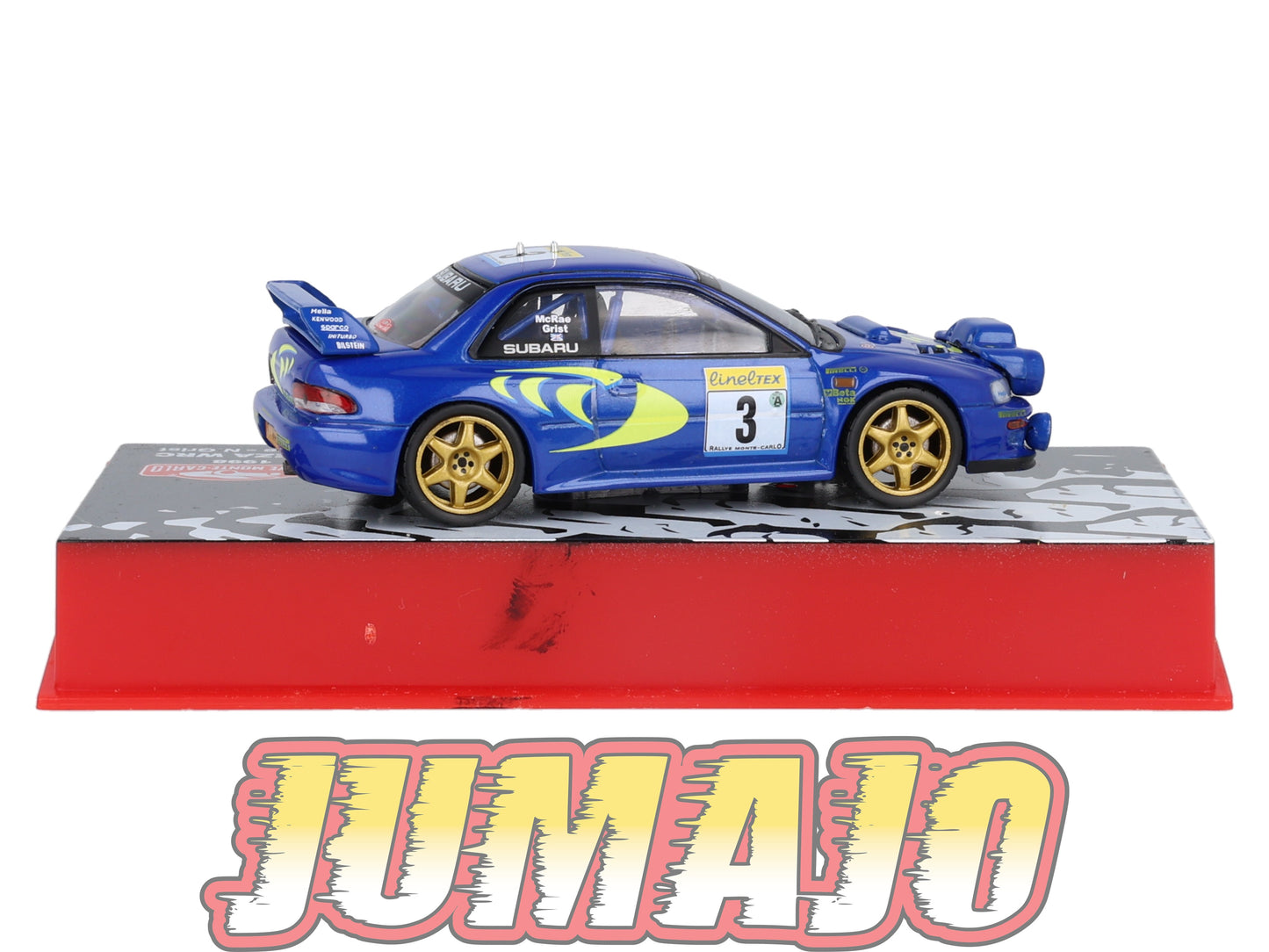 RMC79 Voiture 1/43 IXO Altaya Rallye Monte-Carlo SUBARU Impreza WRC 1998 #3 C.McRae